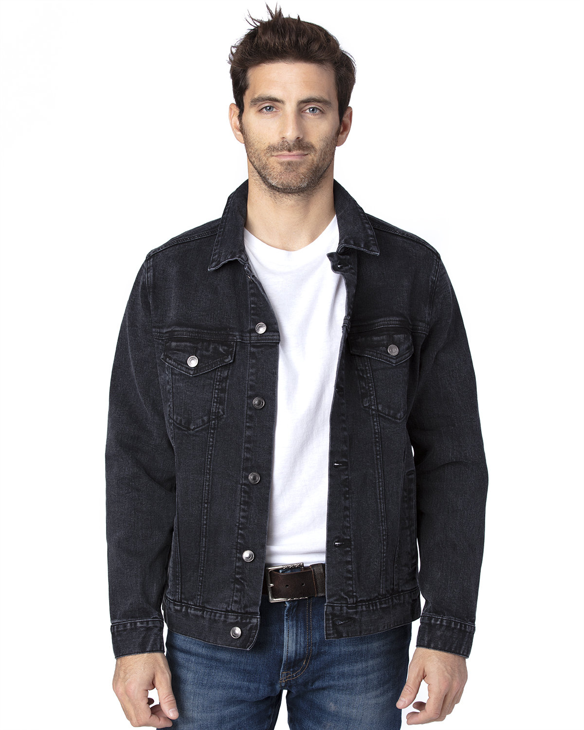 370J Threadfast Apparel Unisex Denim Jacket