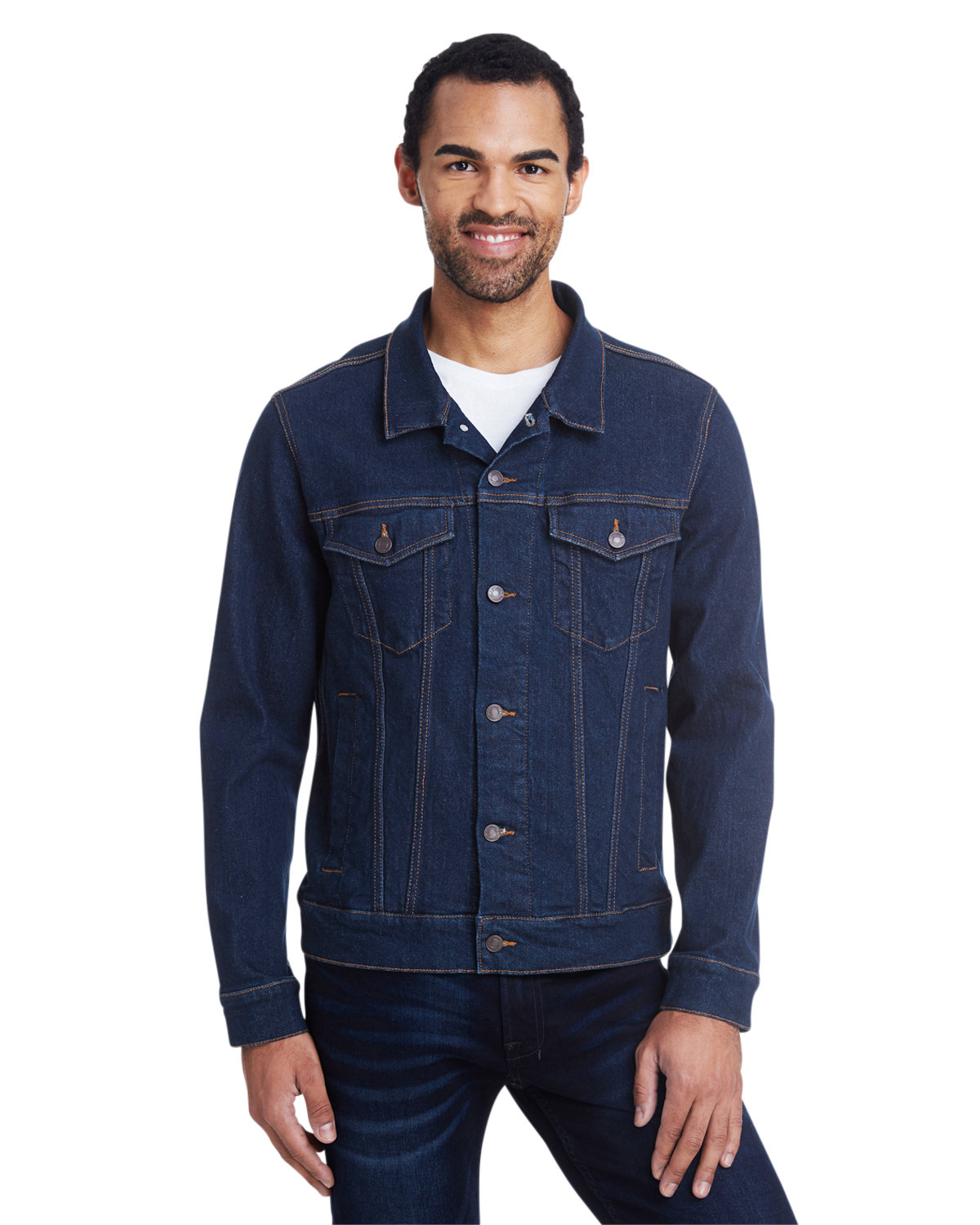 370J Threadfast Apparel Unisex Denim Jacket