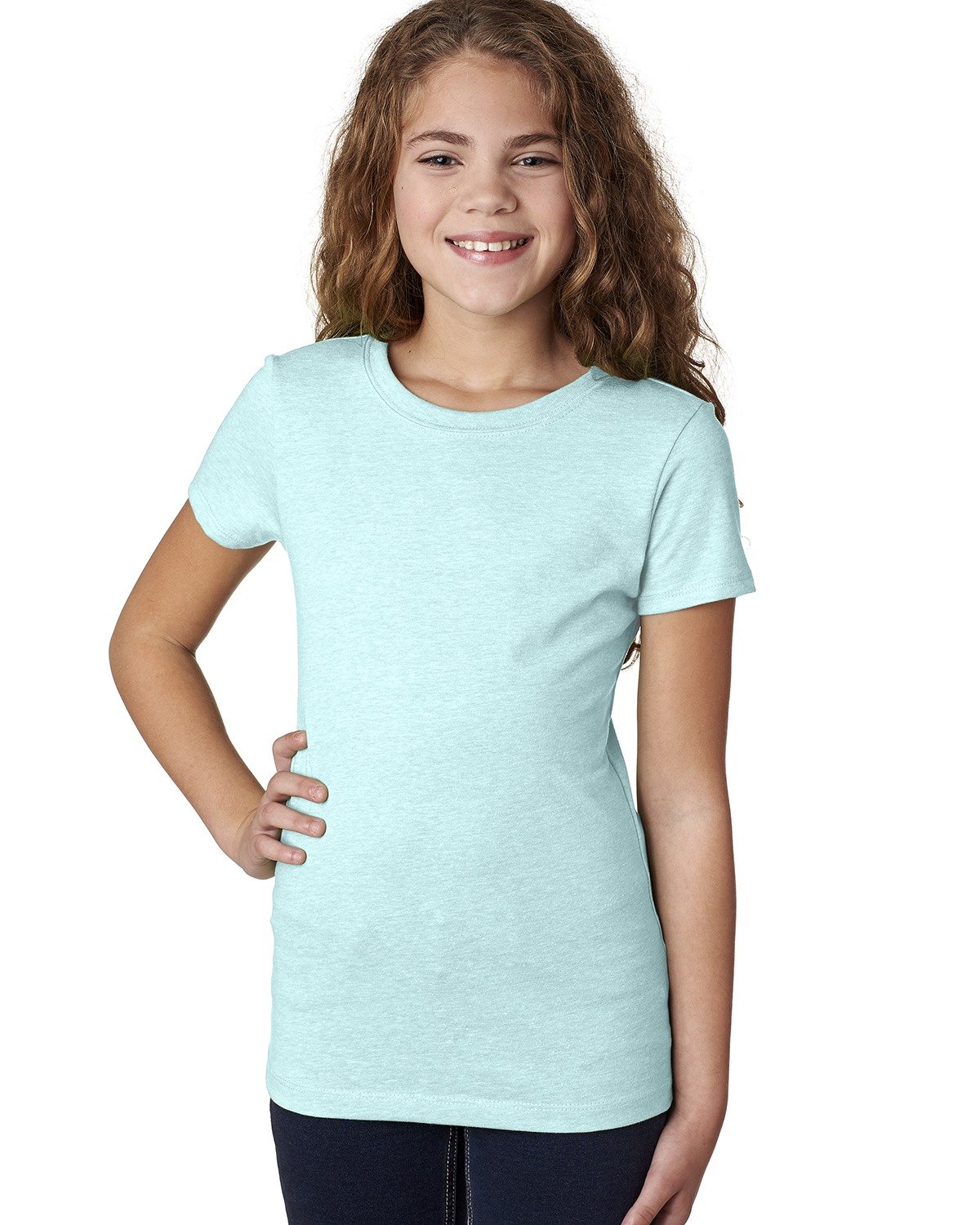 3712 Next Level Youth Princess CVC T-Shirt