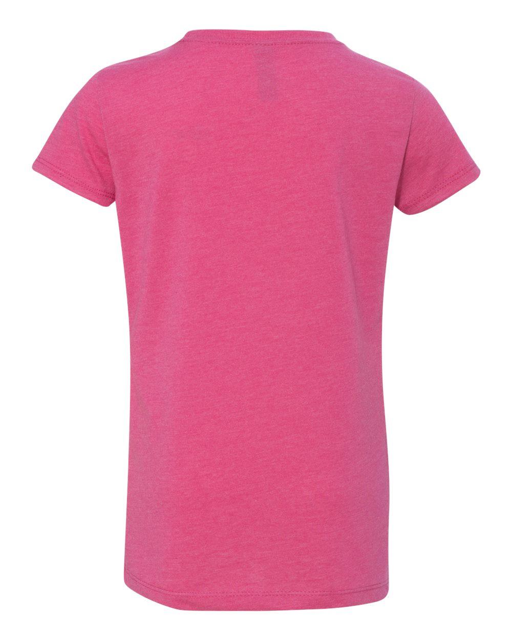 3712 Next Level Youth Princess CVC T-Shirt - Back Image