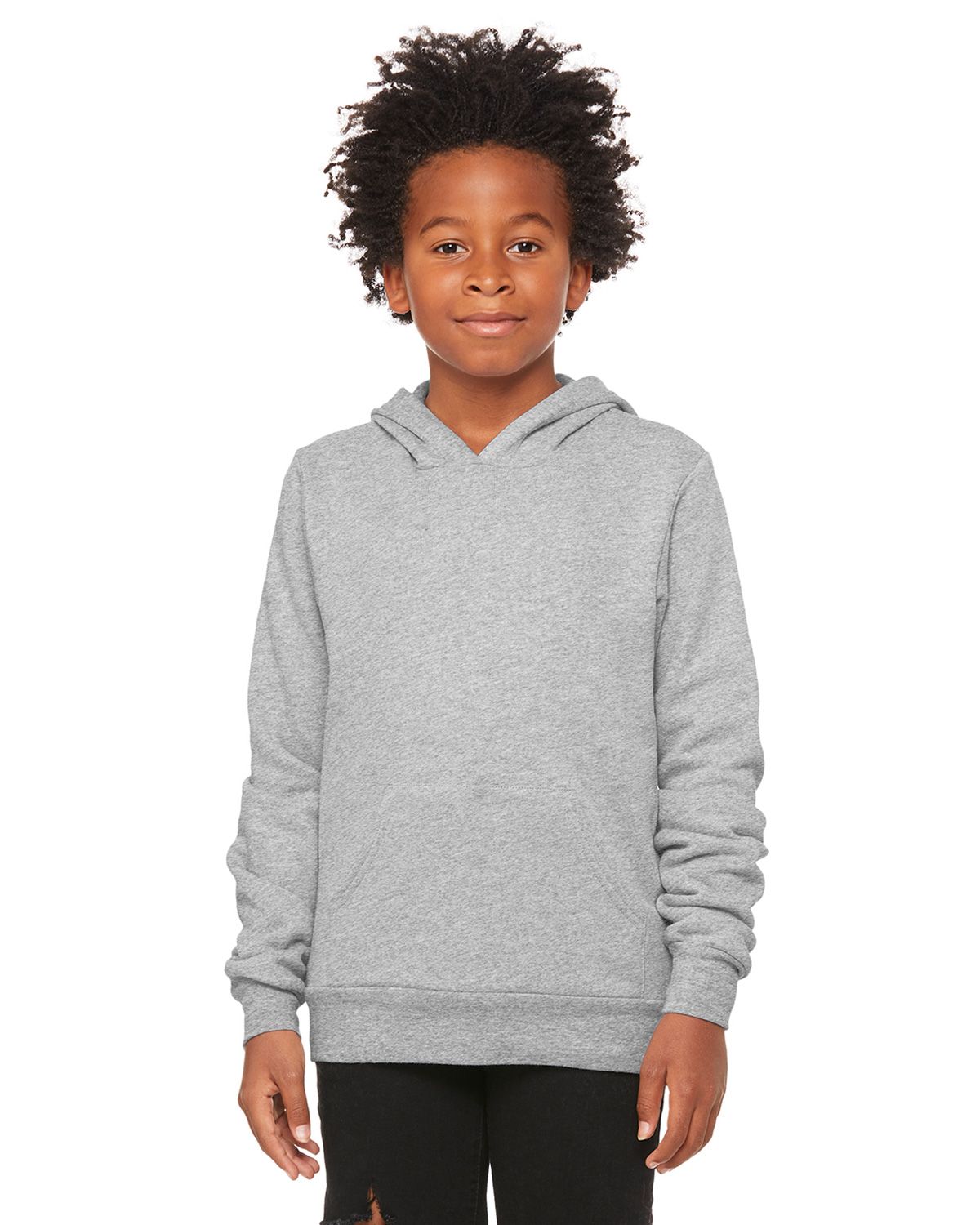 3719Y Bella + Canvas Youth Fleece Hoodie 3719Y Bella + Canvas Youth Fleece Hoodie