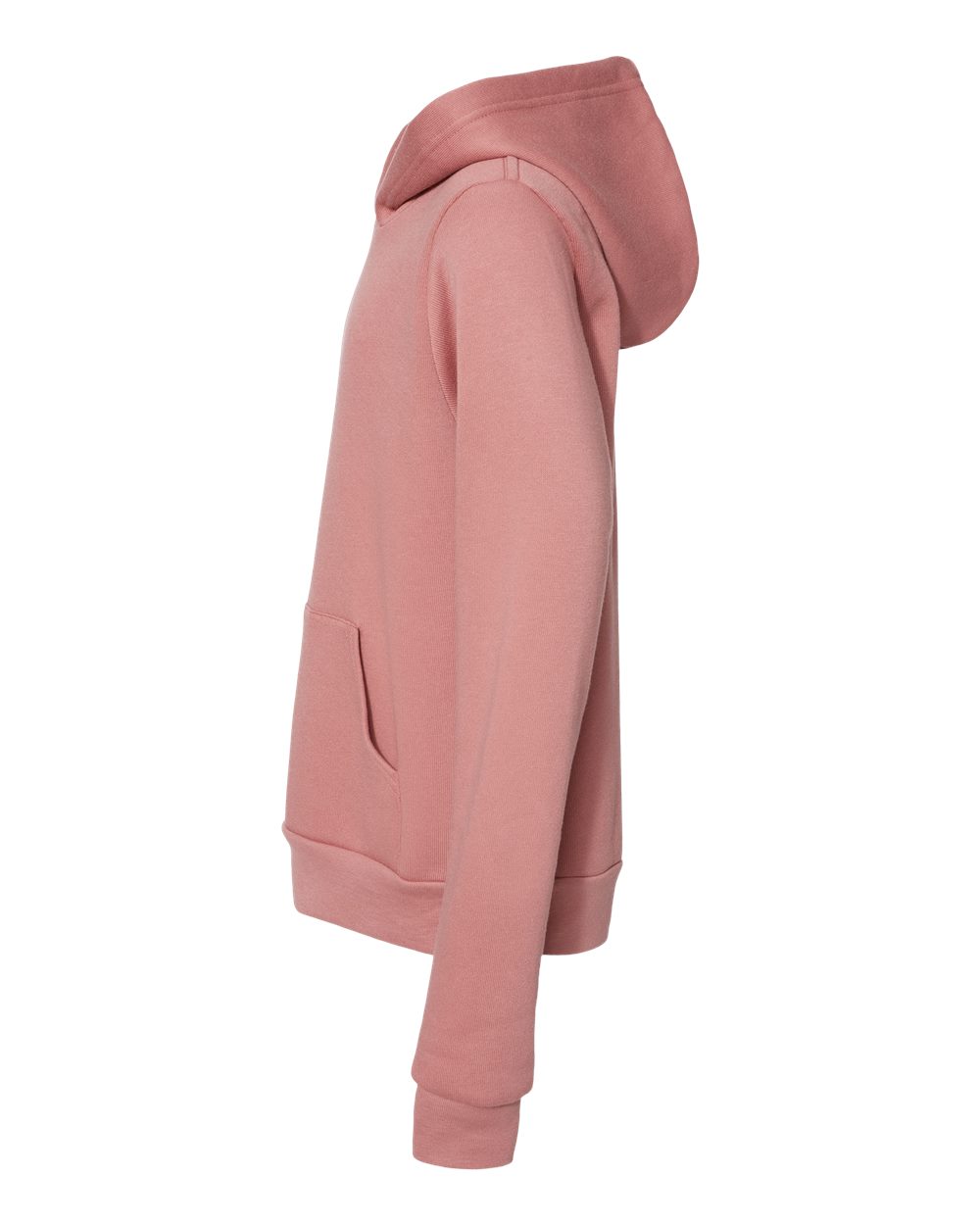 3719Y Bella + Canvas Youth Fleece Hoodie - Siide Image