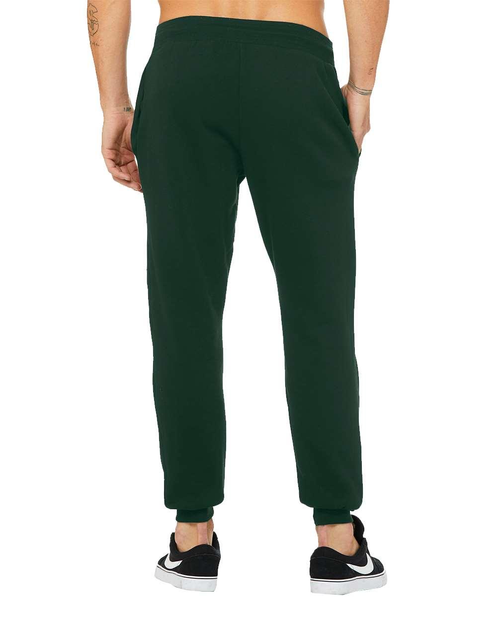 3727 Bella + Canvas Unisex Jogger Sweatpants - Back Image