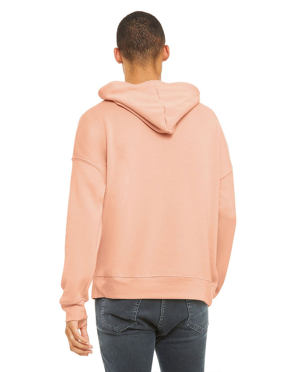 3729 Bella + Canvas Unisex Sponge Fleece Pullover DTM Hoodie 3729 Bella + Canvas Unisex Sponge Fleece Pullover DTM Hoodie - Back Image