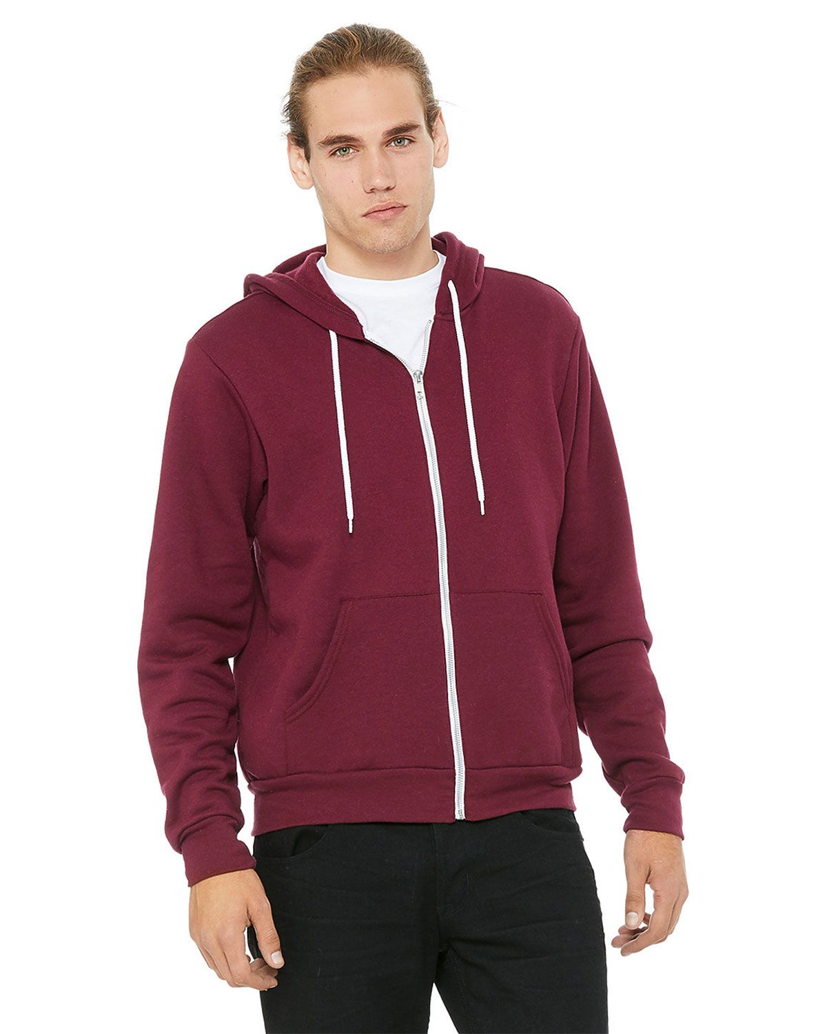 3739 Bella + Canvas Unisex Sponge Fleece Full-Zip Hoodie 3739 Bella + Canvas Unisex Sponge Fleece Full-Zip Hoodie