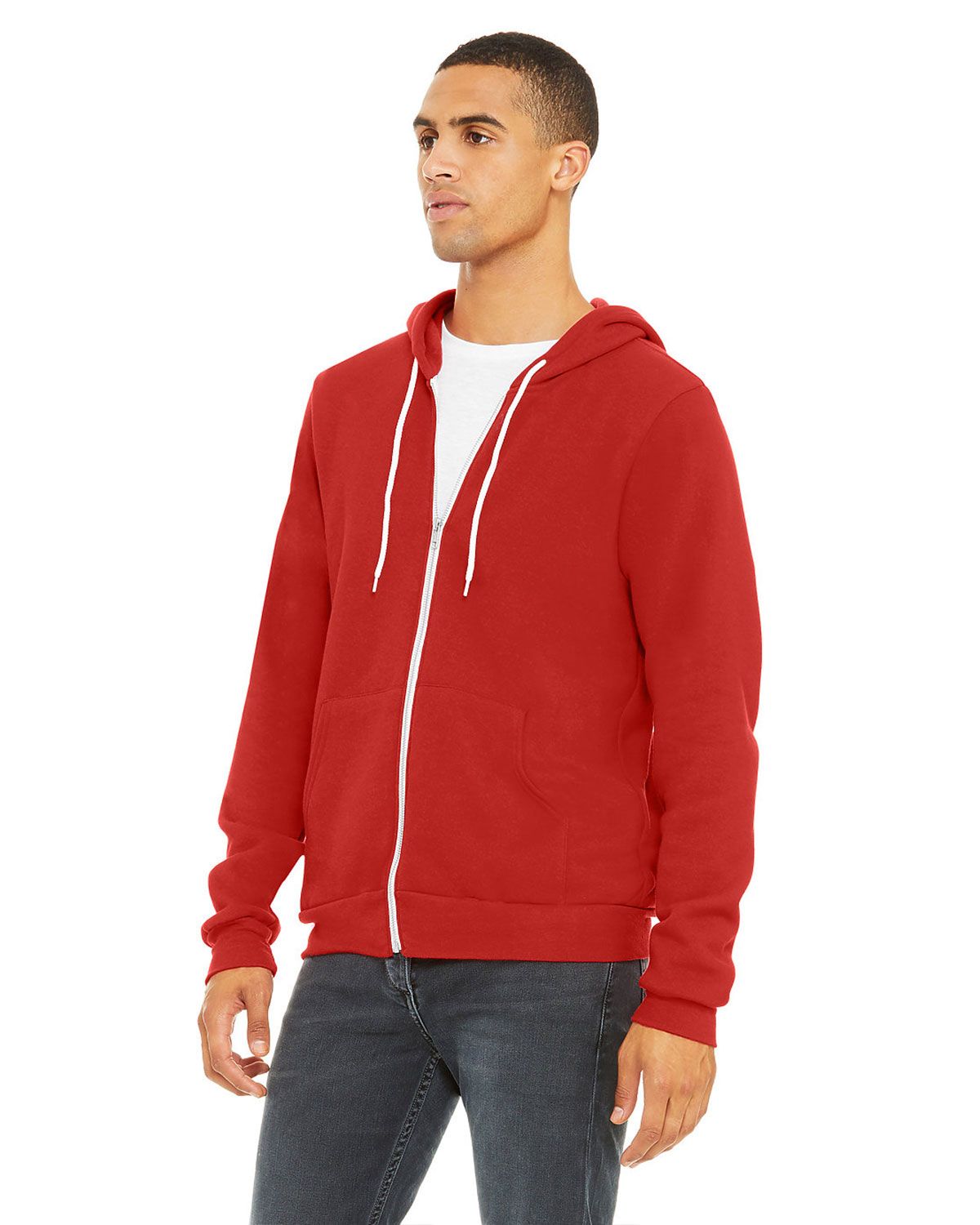 3739 Bella + Canvas Unisex Sponge Fleece Full-Zip Hoodie - Siide Image