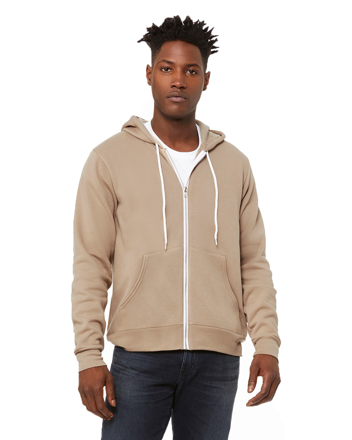 3739 Bella + Canvas Unisex Sponge Fleece Full-Zip Hoodie 3739 Bella + Canvas Unisex Sponge Fleece Full-Zip Hoodie