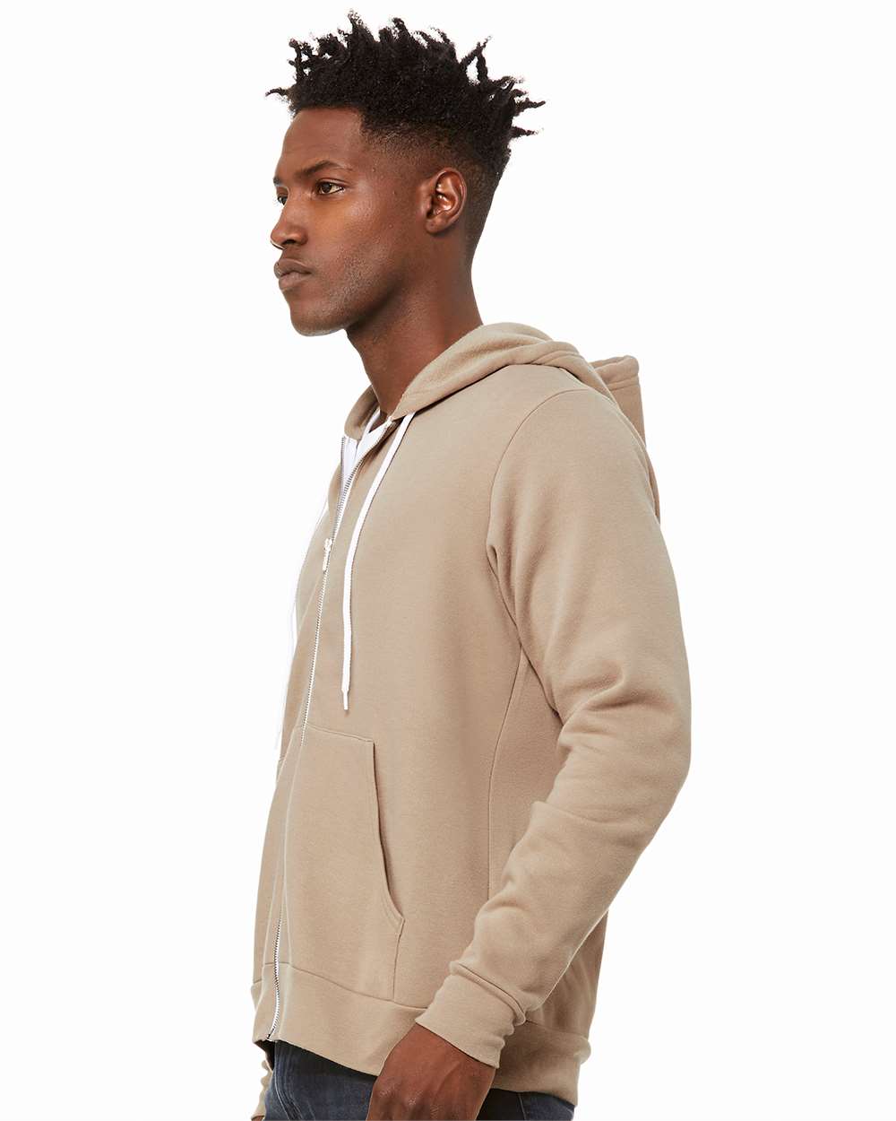 3739 Bella + Canvas Unisex Sponge Fleece Full-Zip Hoodie - Siide Image