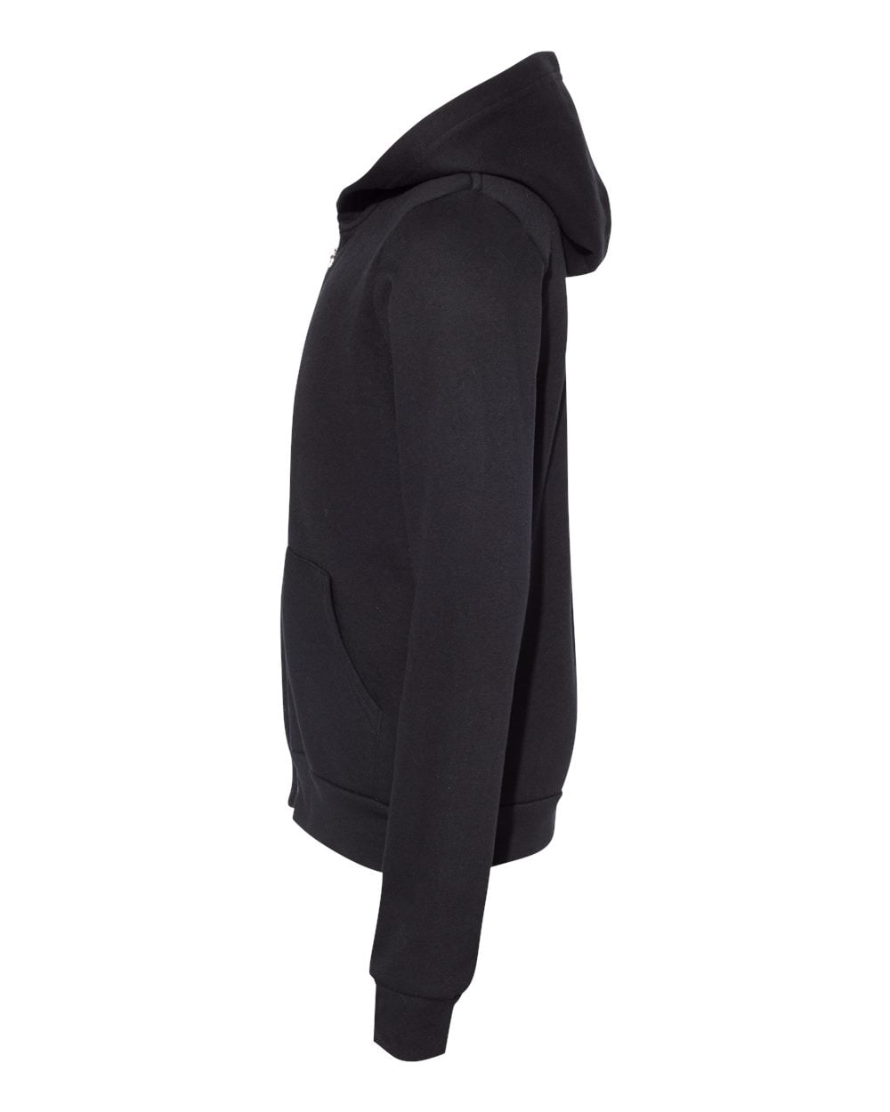 3739Y Bella + Canvas Youth Sponge Fleece Full-Zip Up Hoodie 3739Y Bella + Canvas Youth Sponge Fleece Full-Zip Up Hoodie - Siide Image