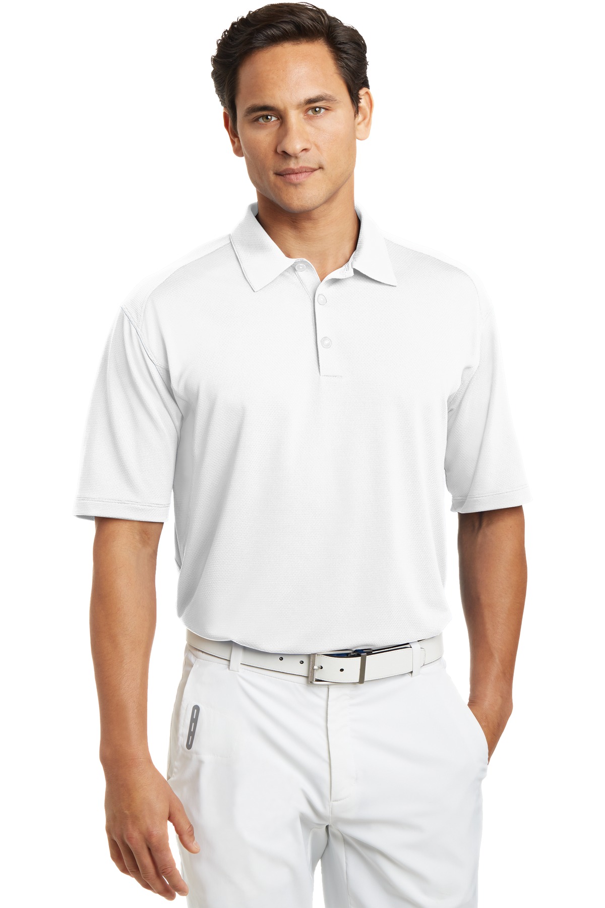 378453 Nike Dri-FIT Mini Texture Polo - 378453 Nike Dri-FIT Mini Texture Polo -