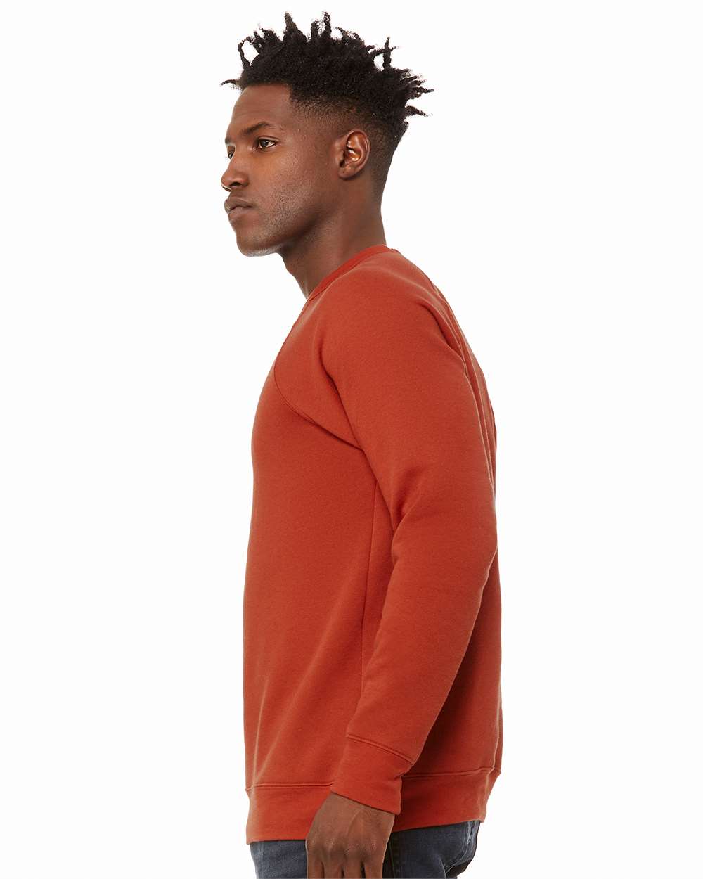 3901 Bella + Canvas Unisex Sponge Fleece Raglan Crewneck Sweatshirt - Siide Image