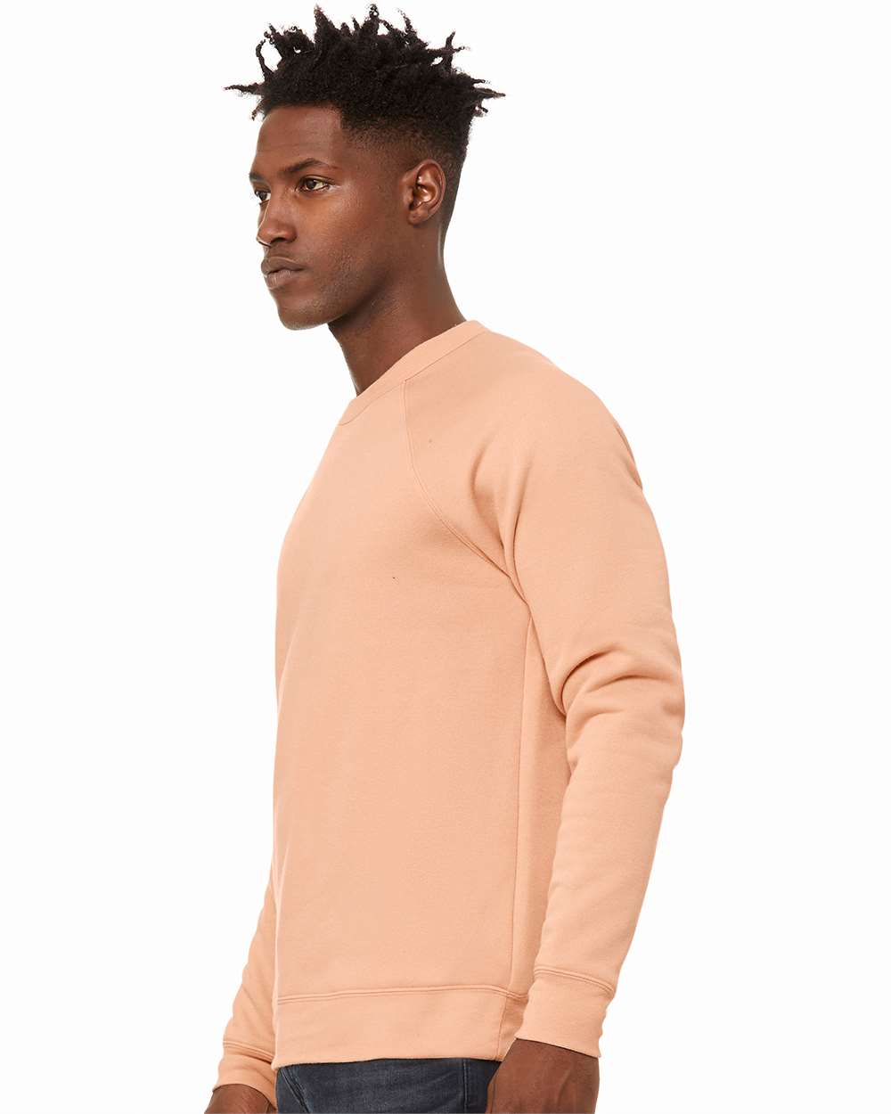 3901 Bella + Canvas Unisex Sponge Fleece Raglan Crewneck Sweatshirt - Siide Image