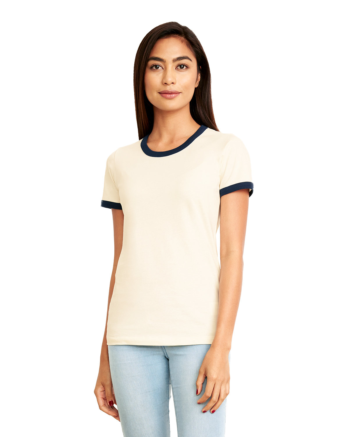 3904 Next Level Womens Ringer Tee 3904 Next Level Womens Ringer Tee
