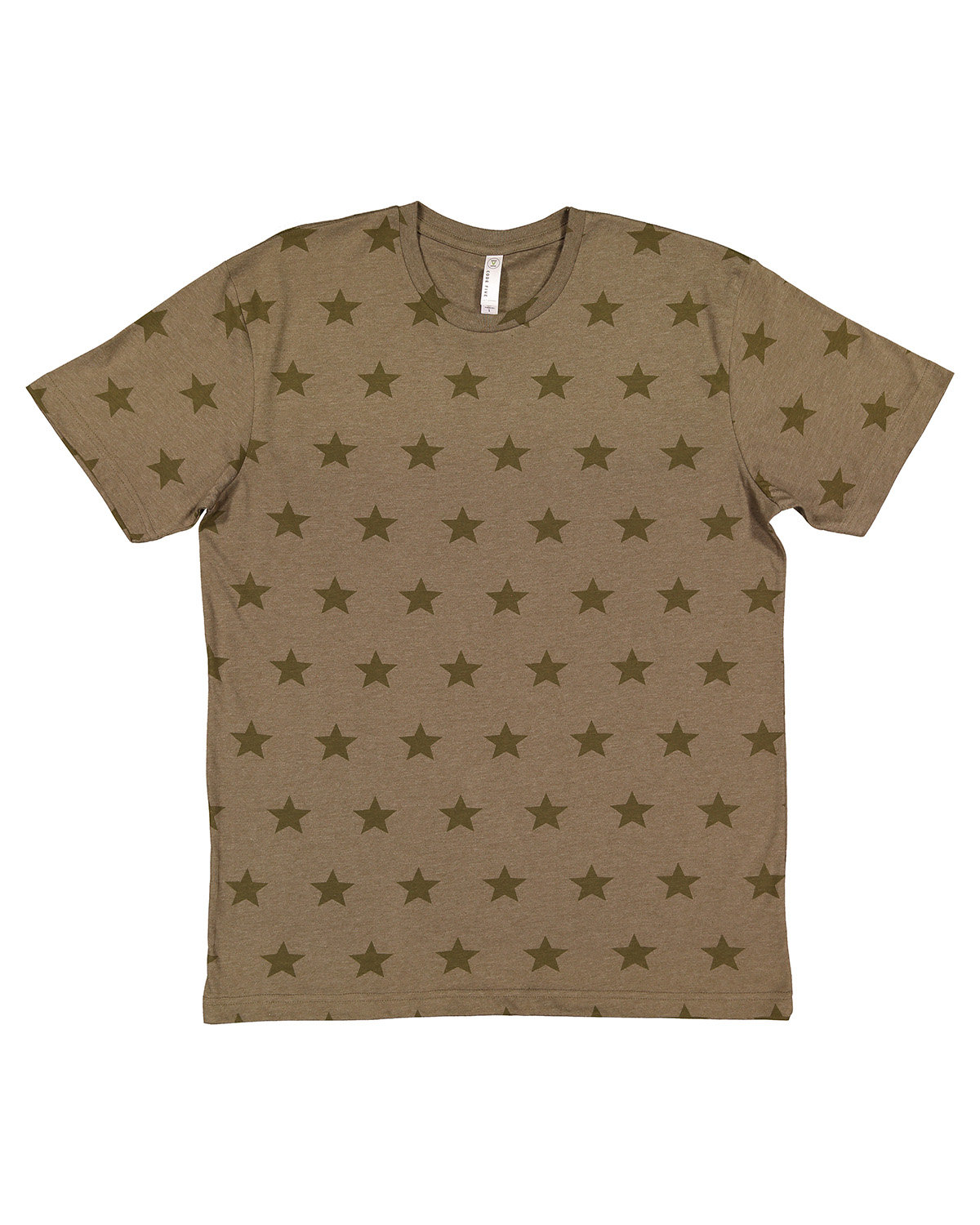 3929 Code Five Star Print Tee