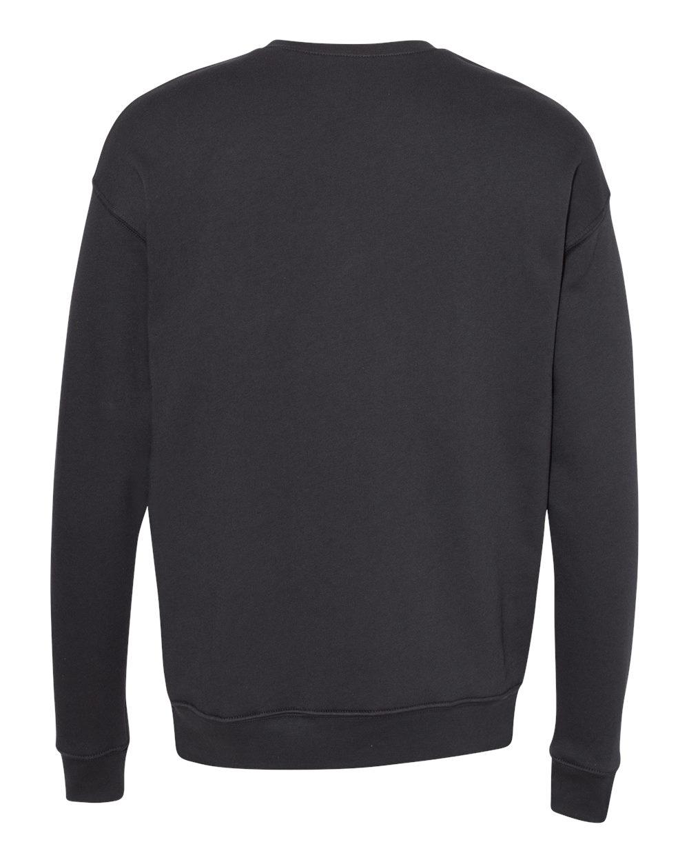 Bella Canvas 3945 3945 Bella+Canvas Unisex Sponge Fleece Drop Shoulder - Back Image