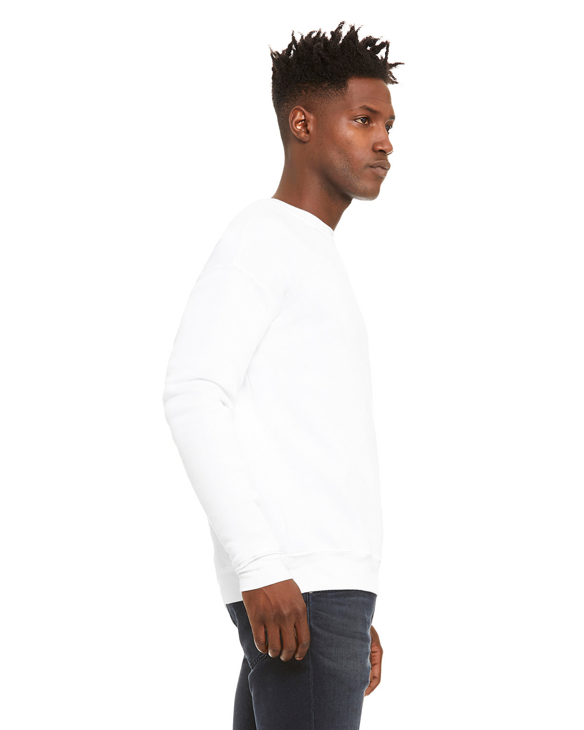 3945 Bella + Canvas Unisex Sponge Fleece Drop Shoulder Crewneck Sweatshirt - Siide Image