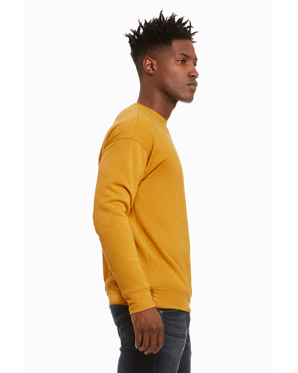 3945 Bella + Canvas Unisex Sponge Fleece Drop Shoulder Crewneck Sweatshirt - Siide Image