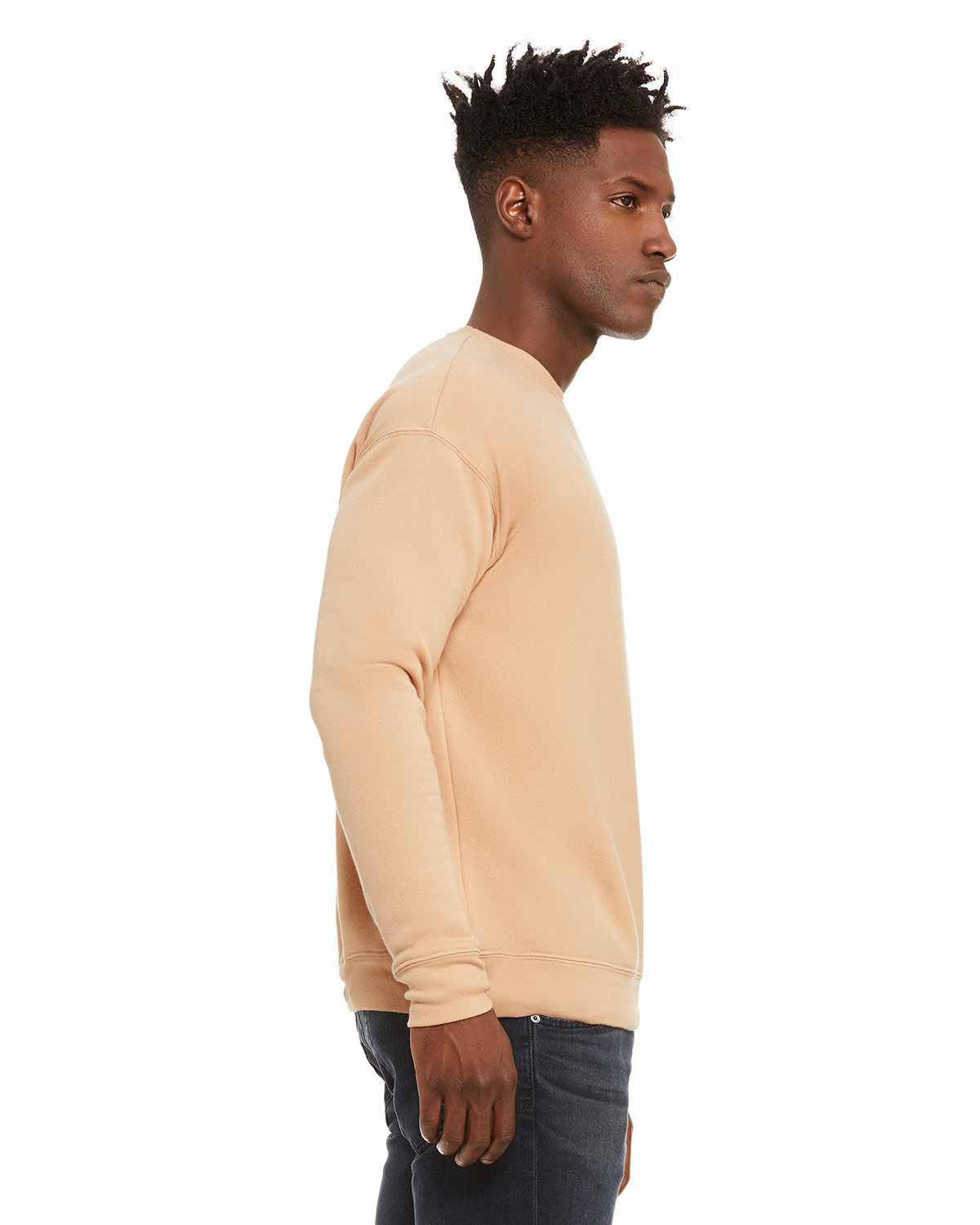 3945 Bella + Canvas Unisex Sponge Fleece Drop Shoulder Crewneck Sweatshirt - Siide Image