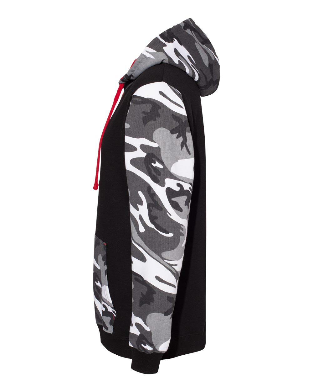 3967 Code Five Mens Fashion Camo Hooded Sweatshirt - Siide Image