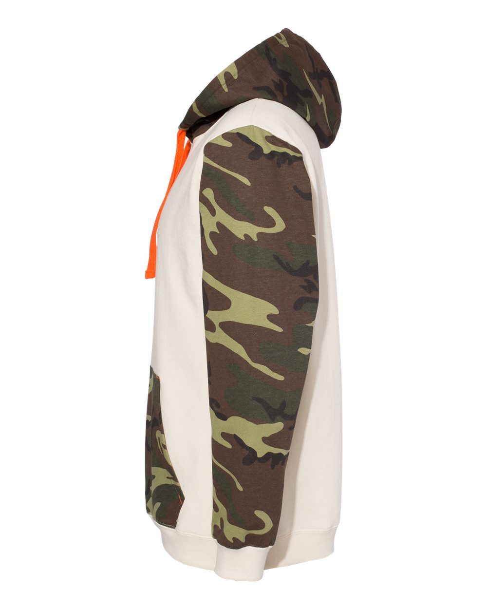3967 Code Five Mens Fashion Camo Hooded Sweatshirt - Siide Image