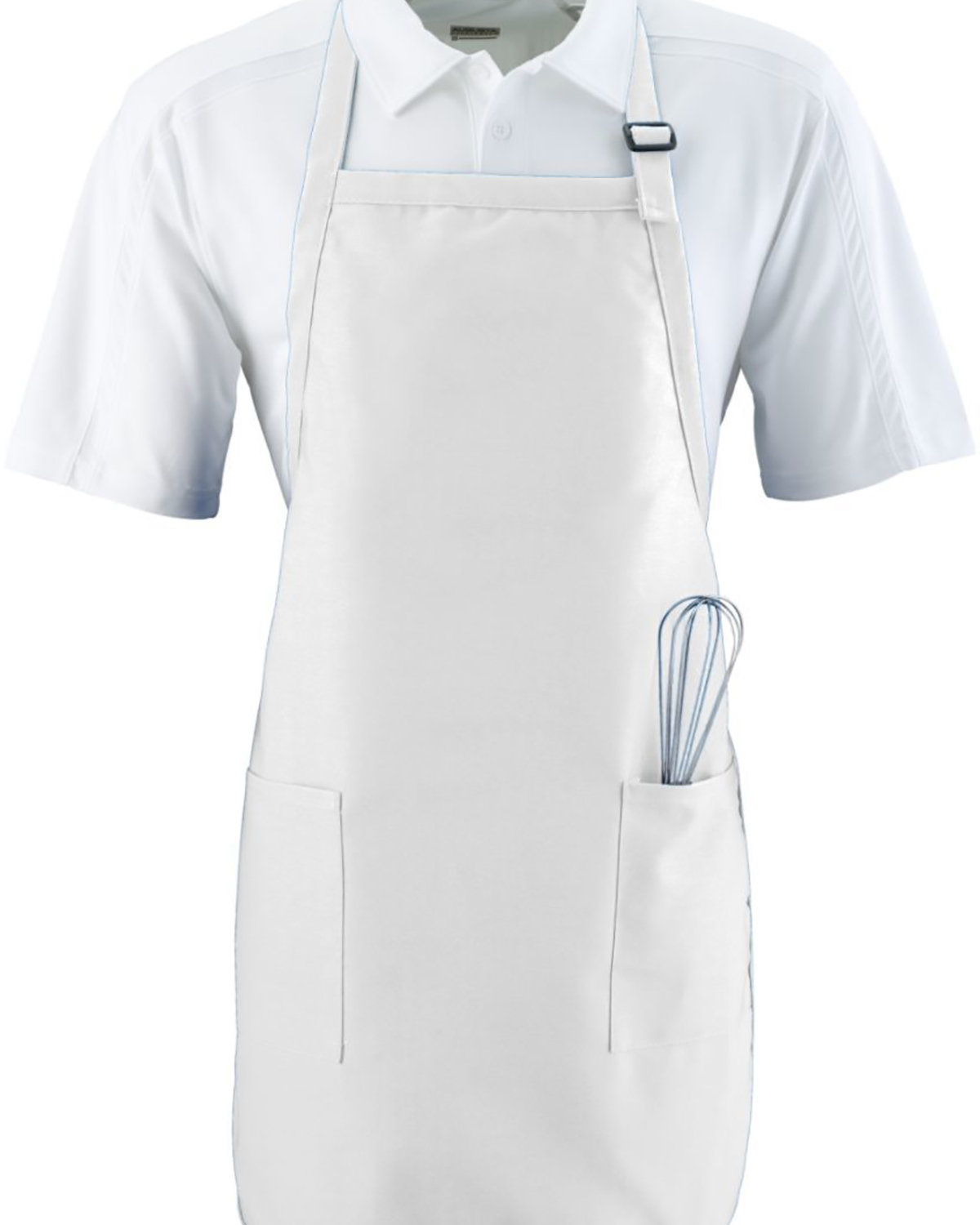 4350 Augusta Drop Ship Full Length Apron With Pockets