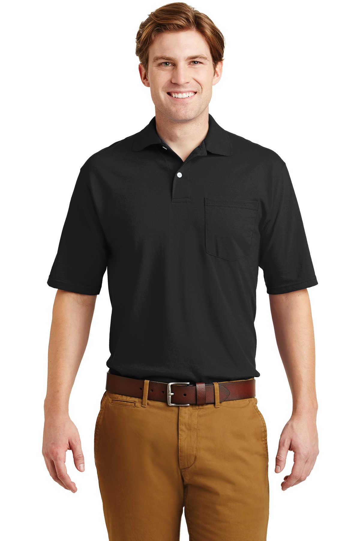 436MP Jerzees -SpotShield 5.6-Ounce Jersey Knit Sport Shirt with Pocket.