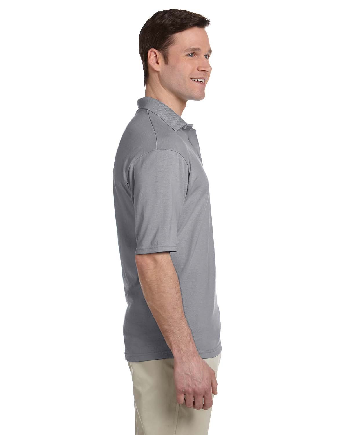 436P Jerzees Adult SpotShield Pocket Jersey Polo - Siide Image