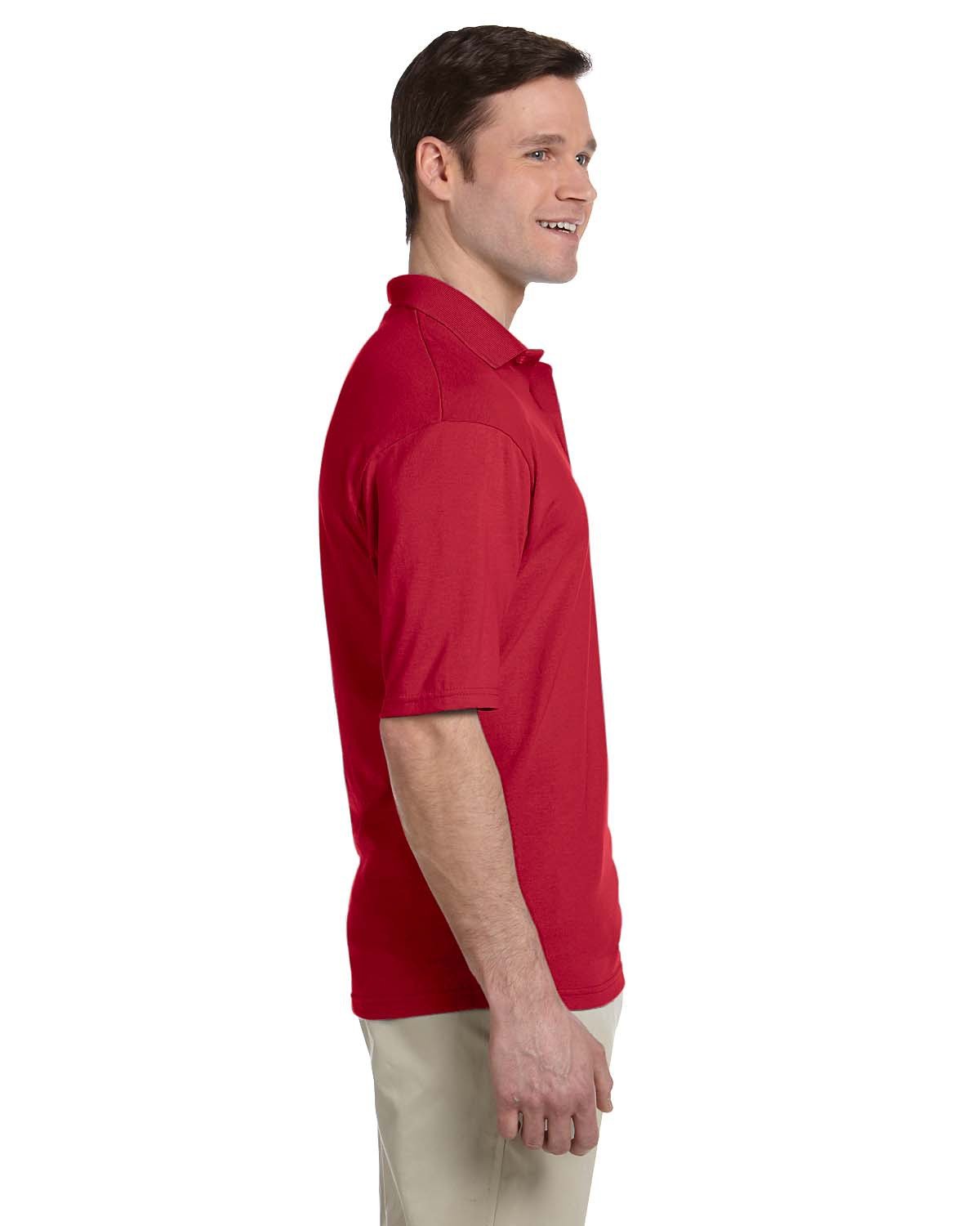 436P Jerzees Adult SpotShield Pocket Jersey Polo - Siide Image