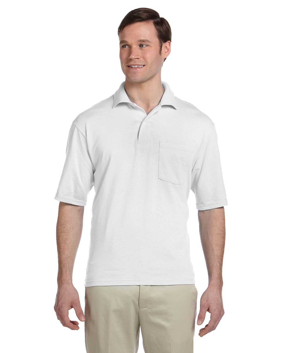 436P Jerzees Adult SpotShield Pocket Jersey Polo