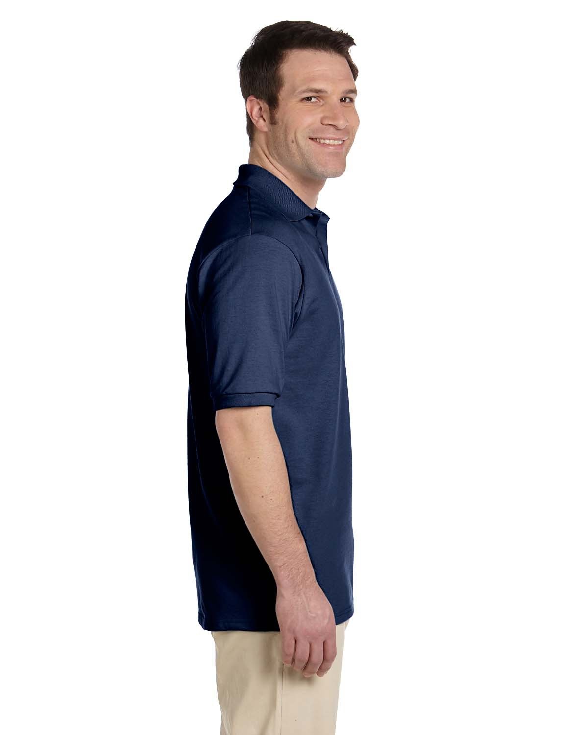 437 Jerzees Men's Jersey Polo with Spot Shield - Siide Image