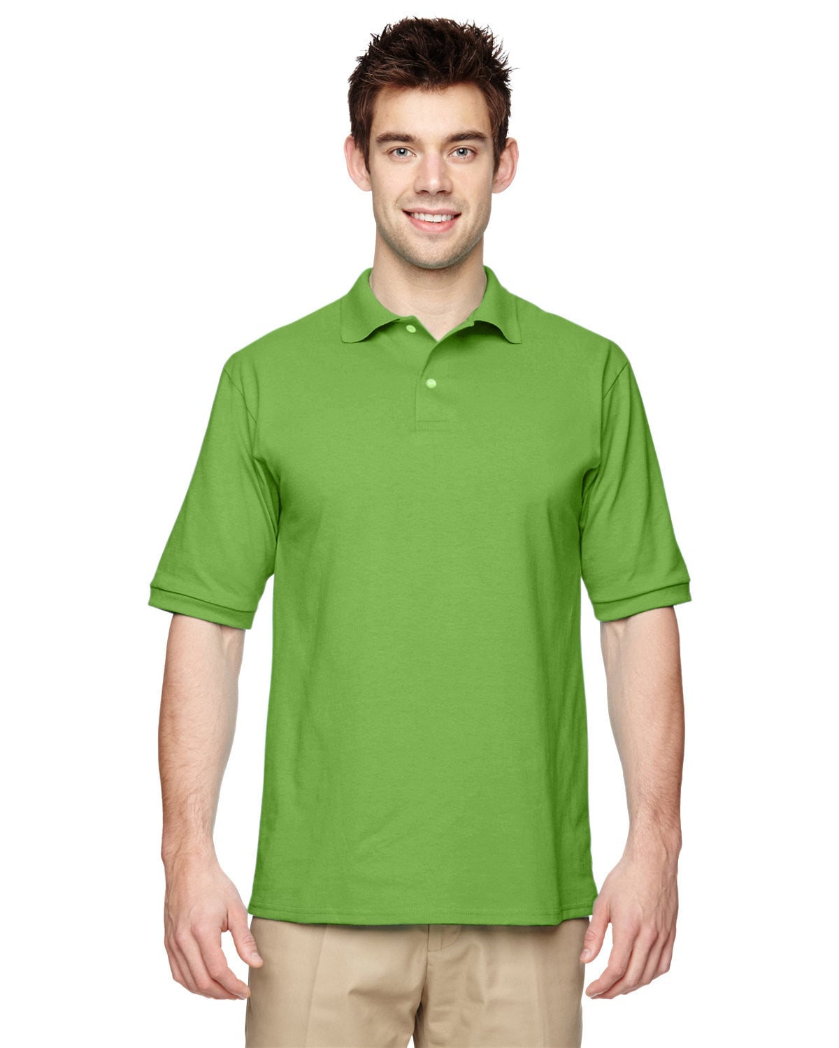Jerzees Direct to Film (DTF) 437 Men's Jersey Polo with Spot Shield Jerzees Direct to Film (DTF) 437 Men's Jersey Polo with Spot Shield