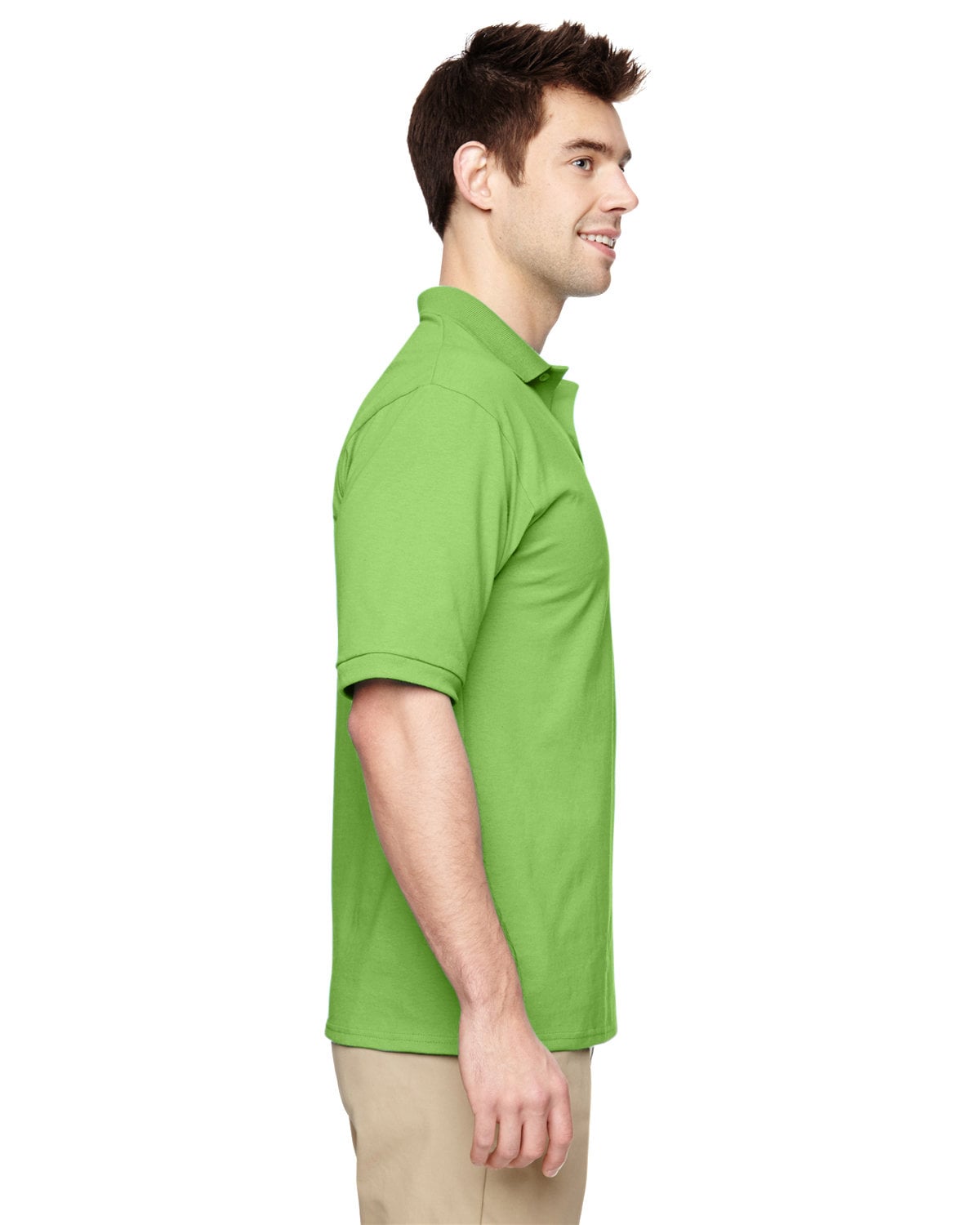 Jerzees Direct to Film (DTF) 437 Men's Jersey Polo with Spot Shield Jerzees Direct to Film (DTF) 437 Men's Jersey Polo with Spot Shield - Siide Image