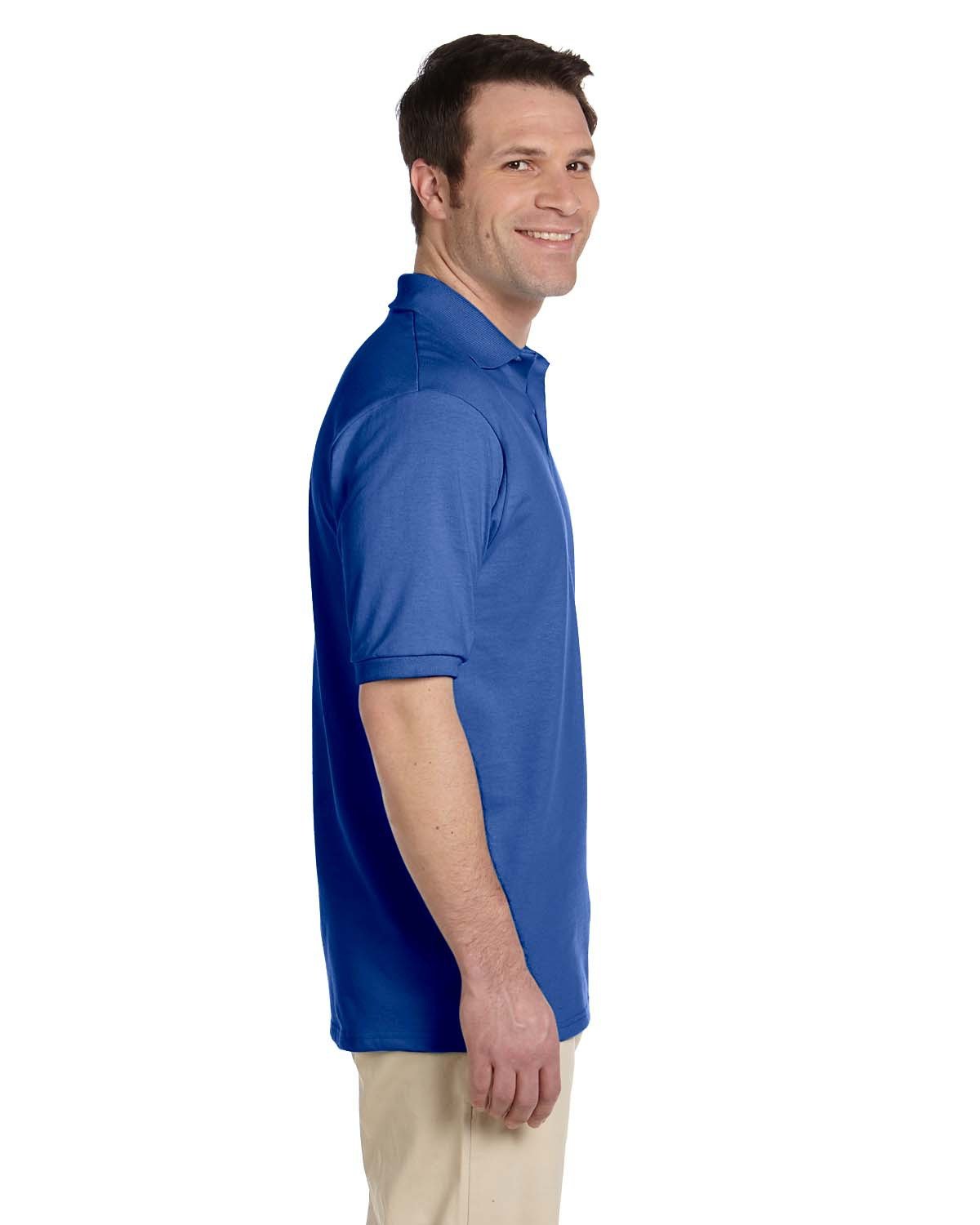 437 Jerzees Men's Jersey Polo with Spot Shield - Siide Image