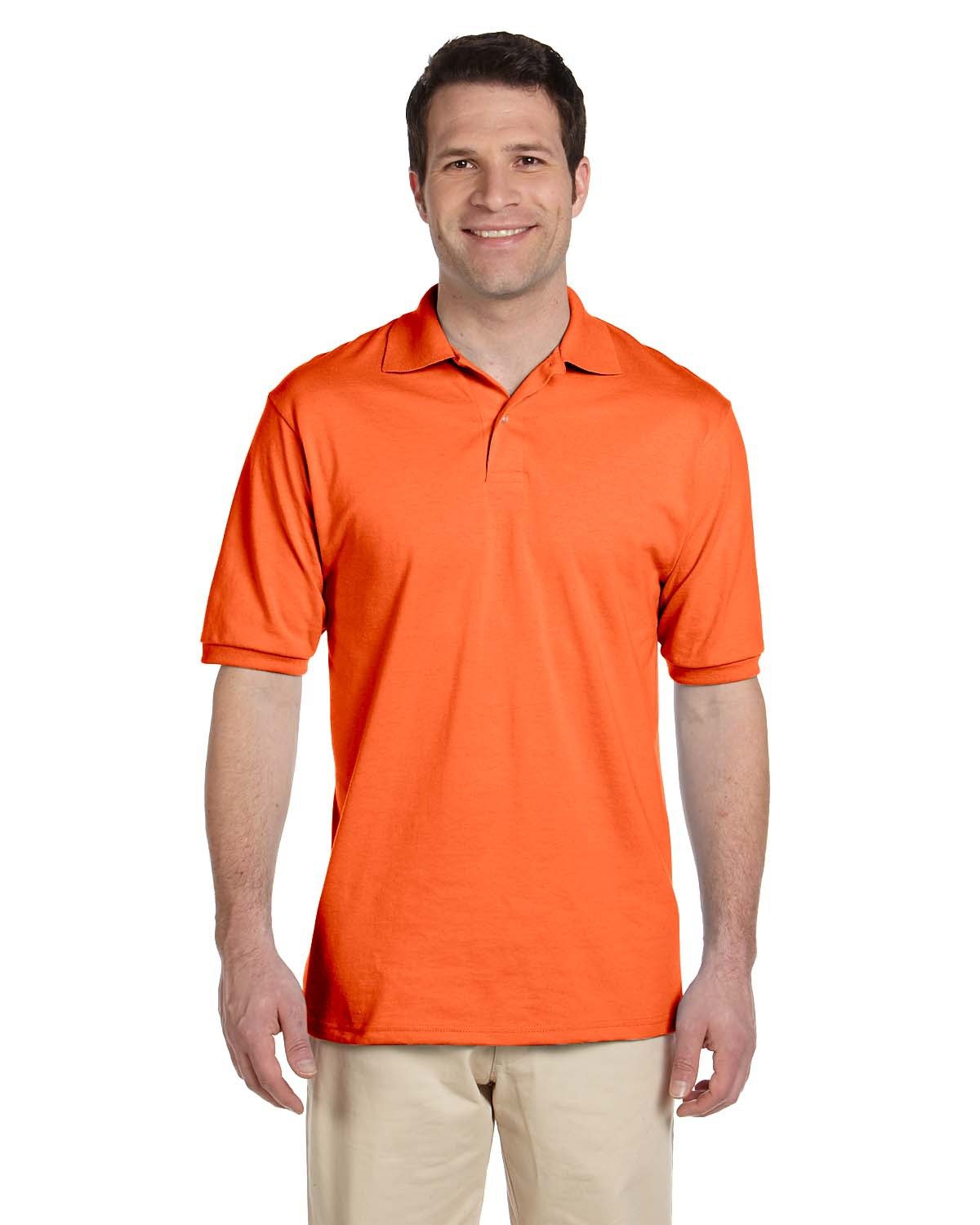 437 Jerzees Men's Jersey Polo with Spot Shield