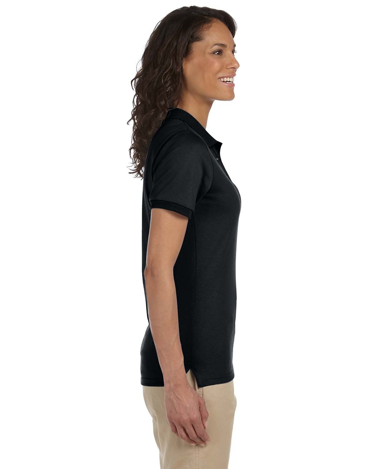 437W Jerzees Ladies SpotShield Jersey Polo - Siide Image