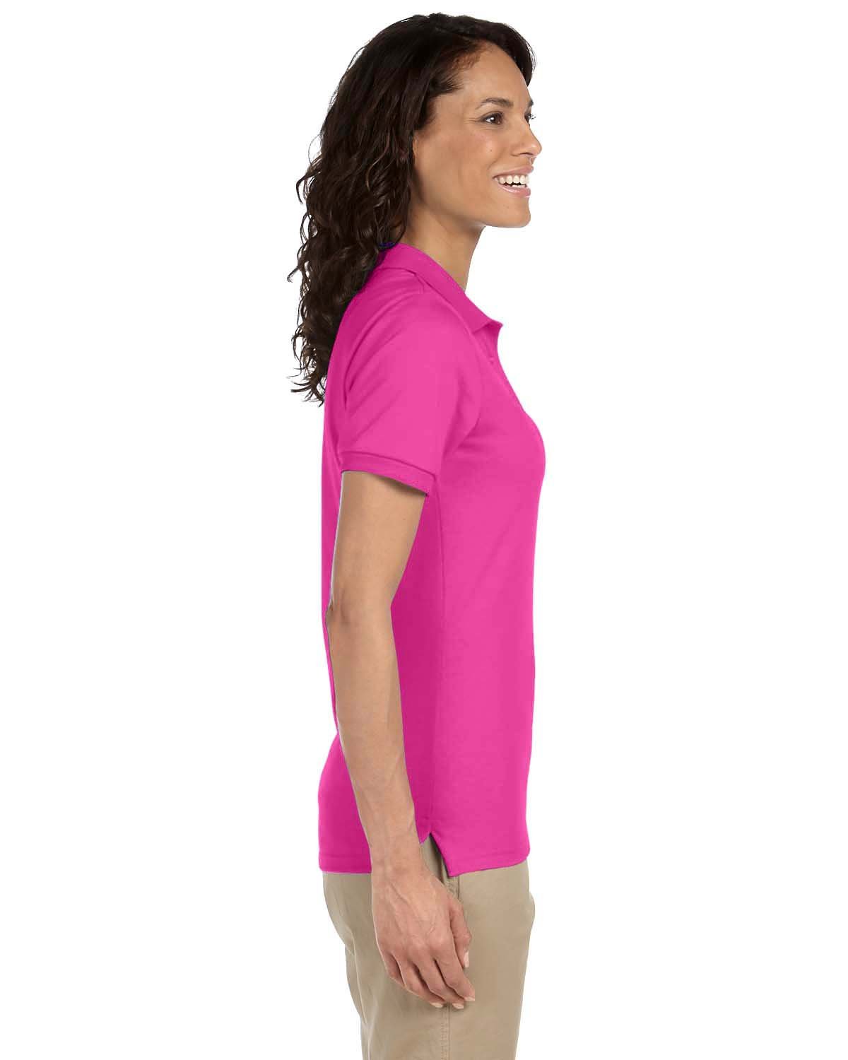 437W Jerzees Ladies SpotShield Jersey Polo - Siide Image