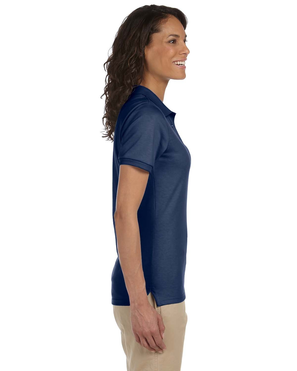 437W Jerzees Ladies SpotShield Jersey Polo - Siide Image
