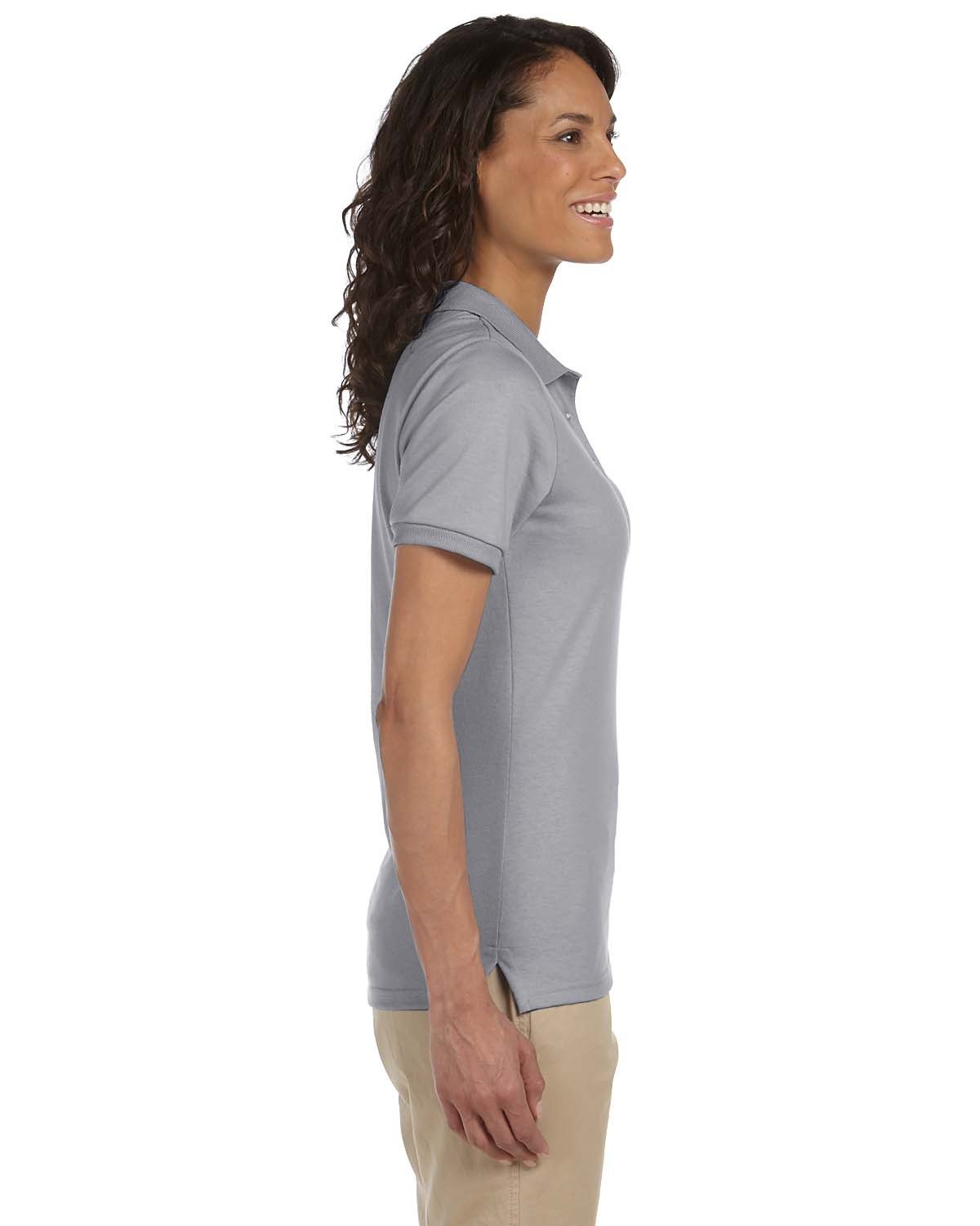 437W Jerzees Ladies SpotShield Jersey Polo - Siide Image