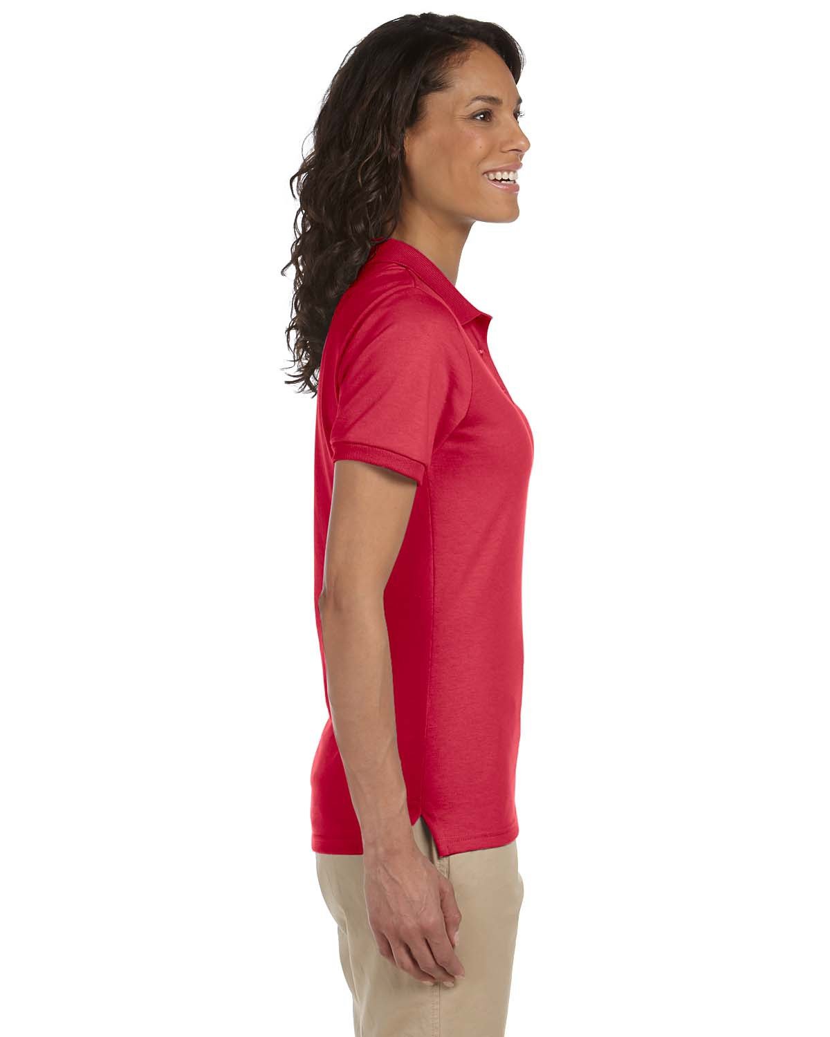 437W Jerzees Ladies SpotShield Jersey Polo - Siide Image