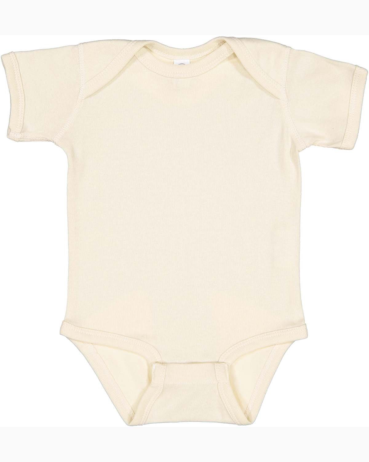 4400 Rabbit Skins Infant Baby Rib Bodysuit Zoom Image