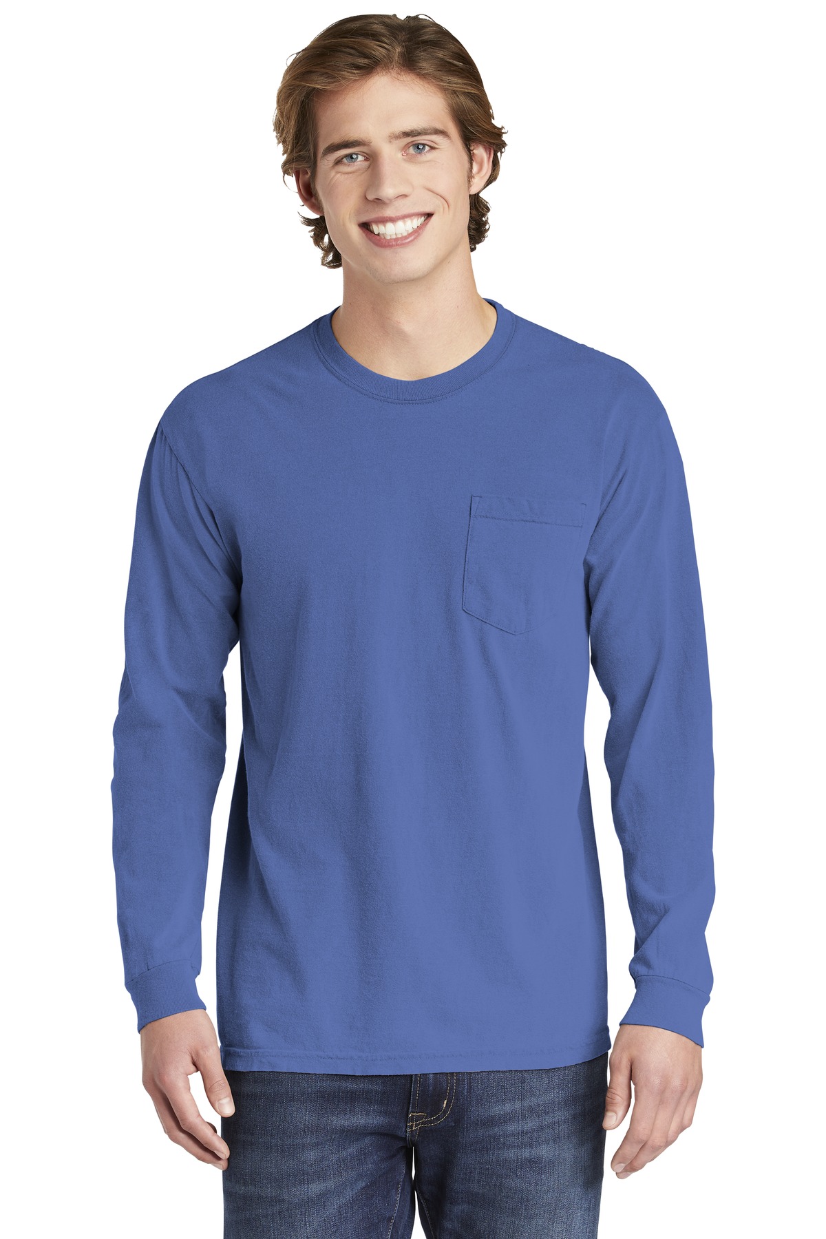 4410 Comfort Colors Garment-Dyed Heavyweight Long Sleeve Pocket T-Shirt 4410 Comfort Colors Garment-Dyed Heavyweight Long Sleeve Pocket T-Shirt