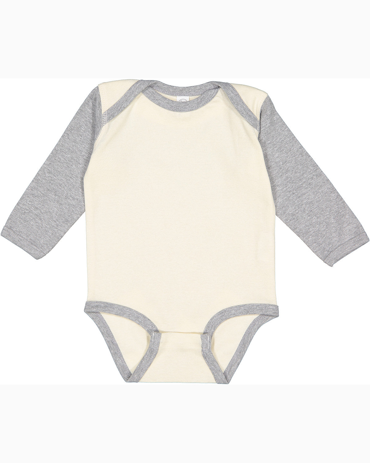 4411 Rabbit Skins Infant Long-Sleeve Baby Rib Bodysuit