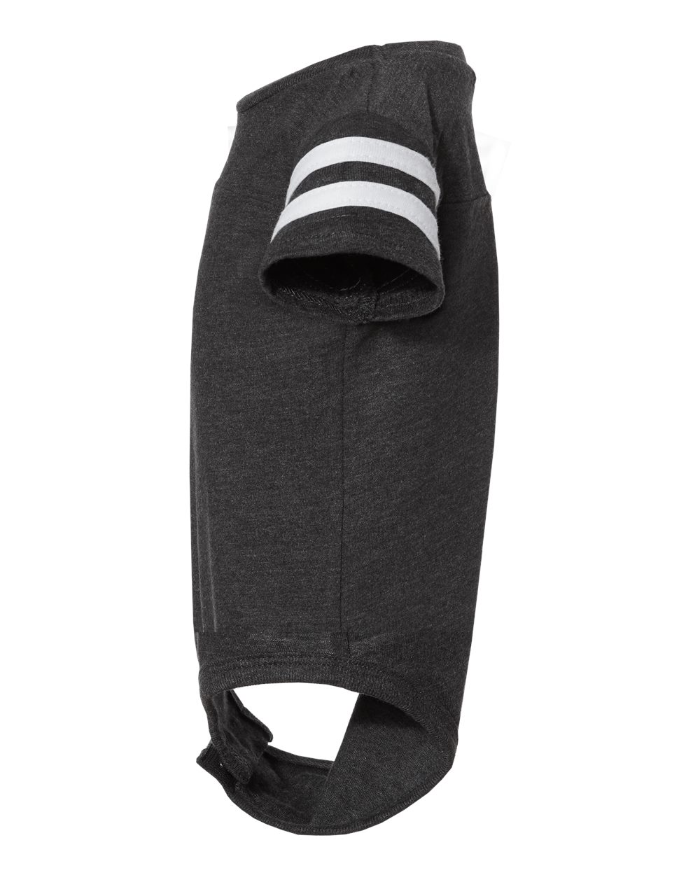 4437 Rabbit Skins Infant Football Fine Jersey Bodysuit - Siide Image