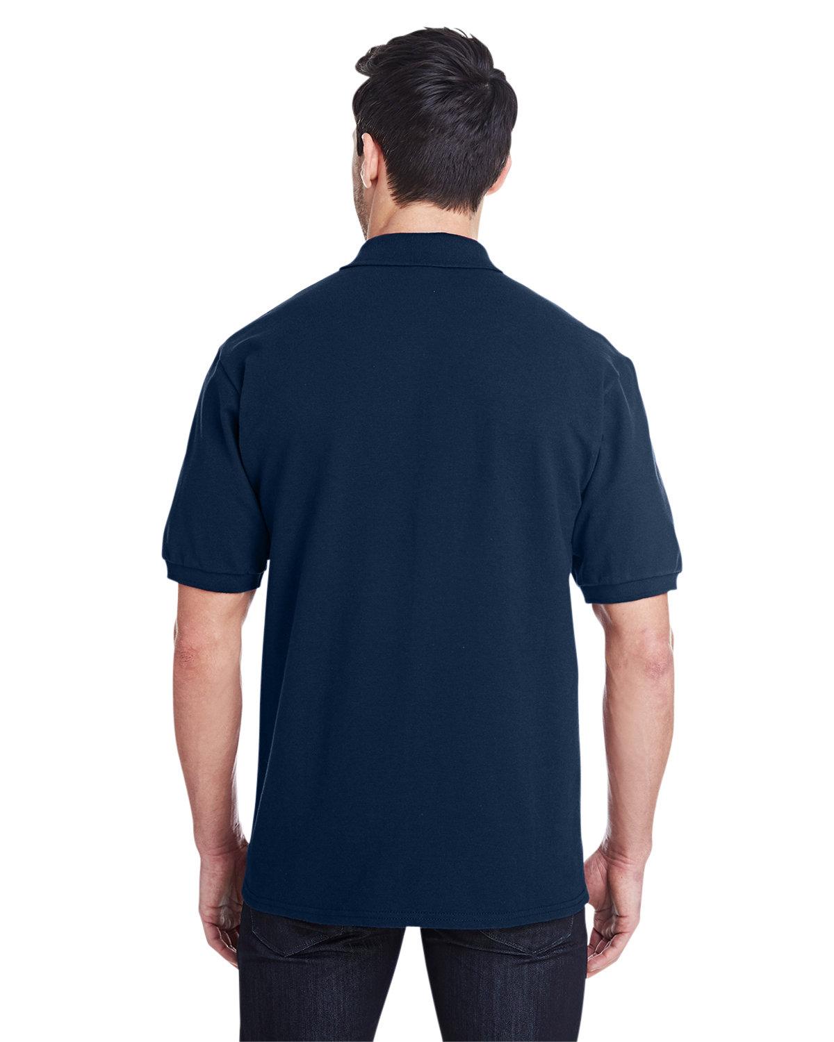 443MR Jerzees Adult Piqué Polo - Back Image
