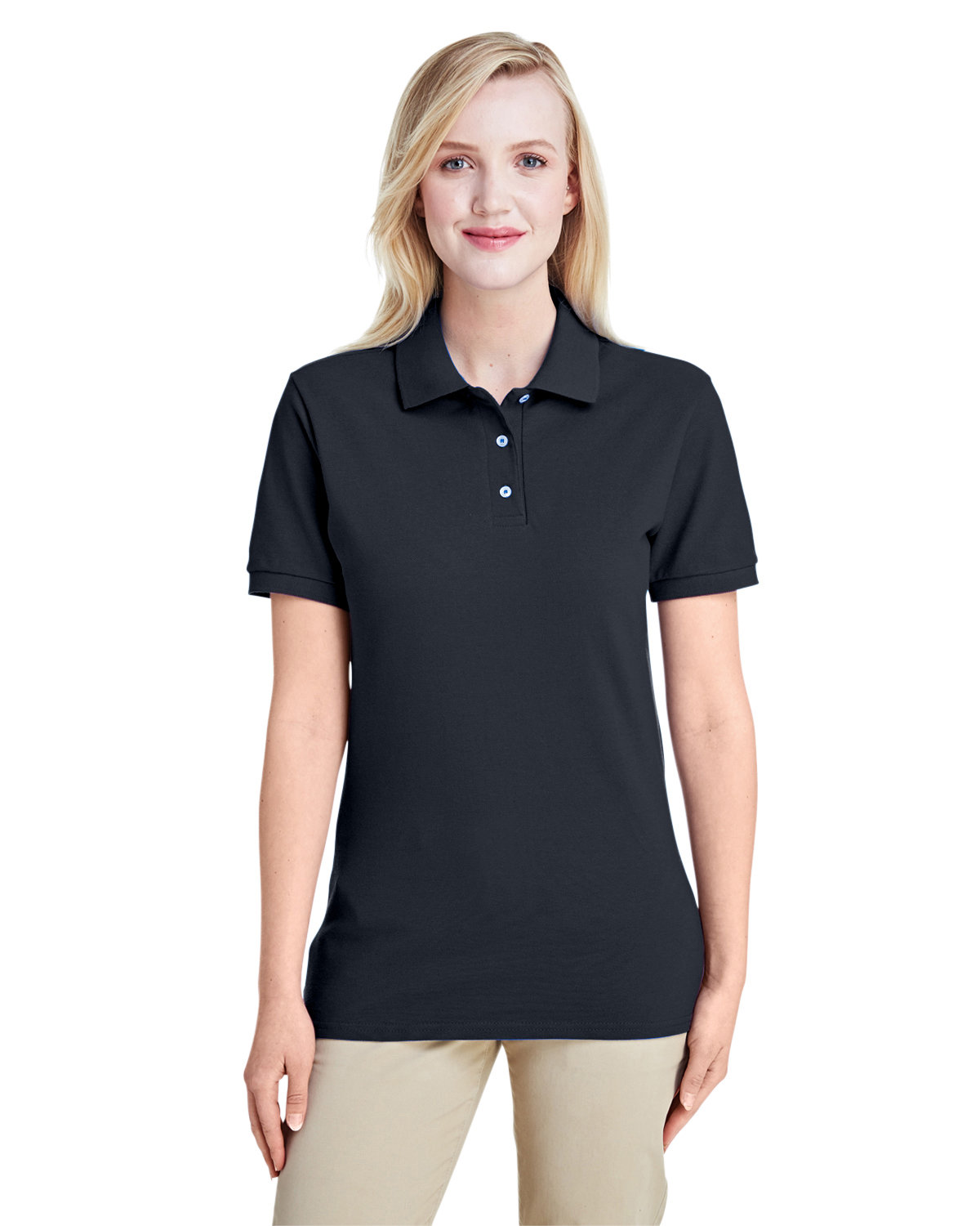 443WR Jerzees Ladies Premium 100% Ringspun Cotton Piqué Polo
