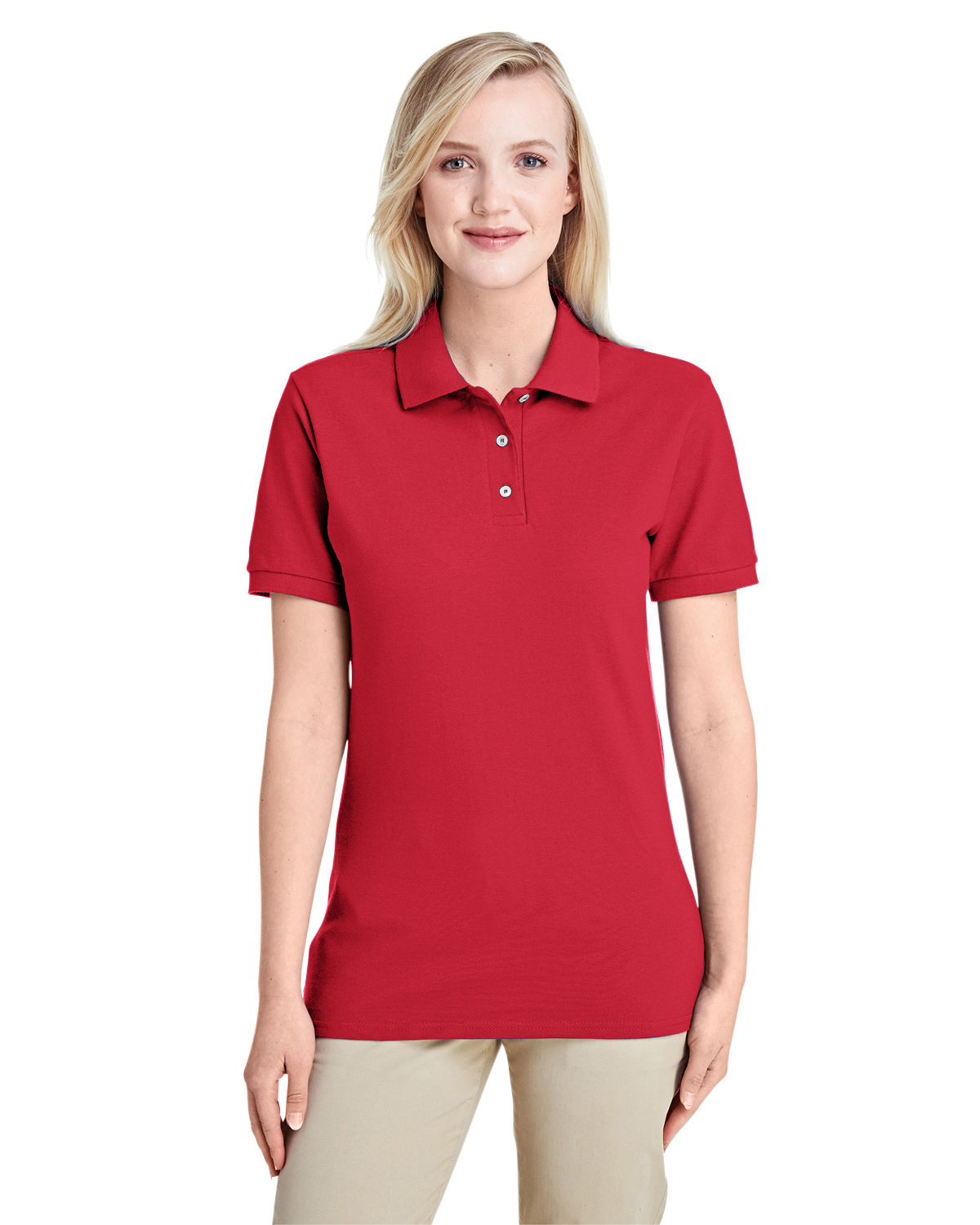 443WR Jerzees Ladies Premium 100% Ringspun Cotton Piqué Polo