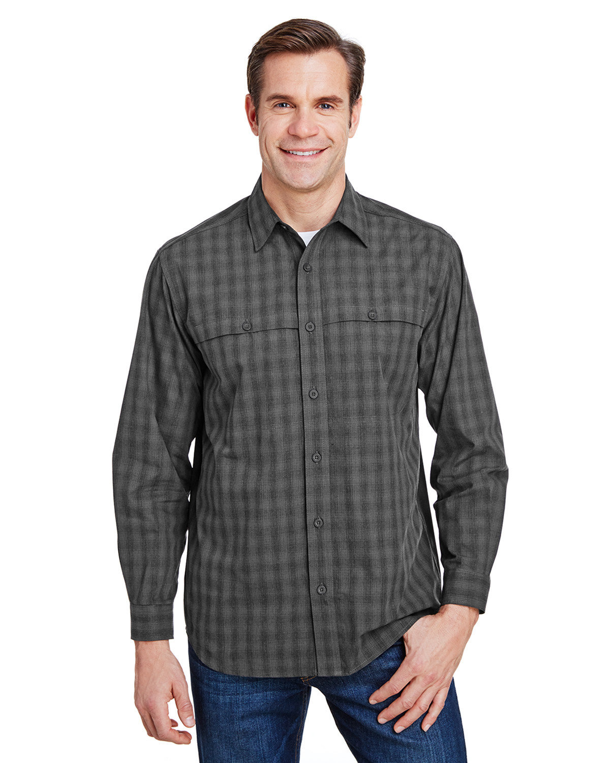 4465 Dri Duck Yarn-Dyed Poplin Paseo Plaid Shirt 4465 Dri Duck Yarn-Dyed Poplin Paseo Plaid Shirt