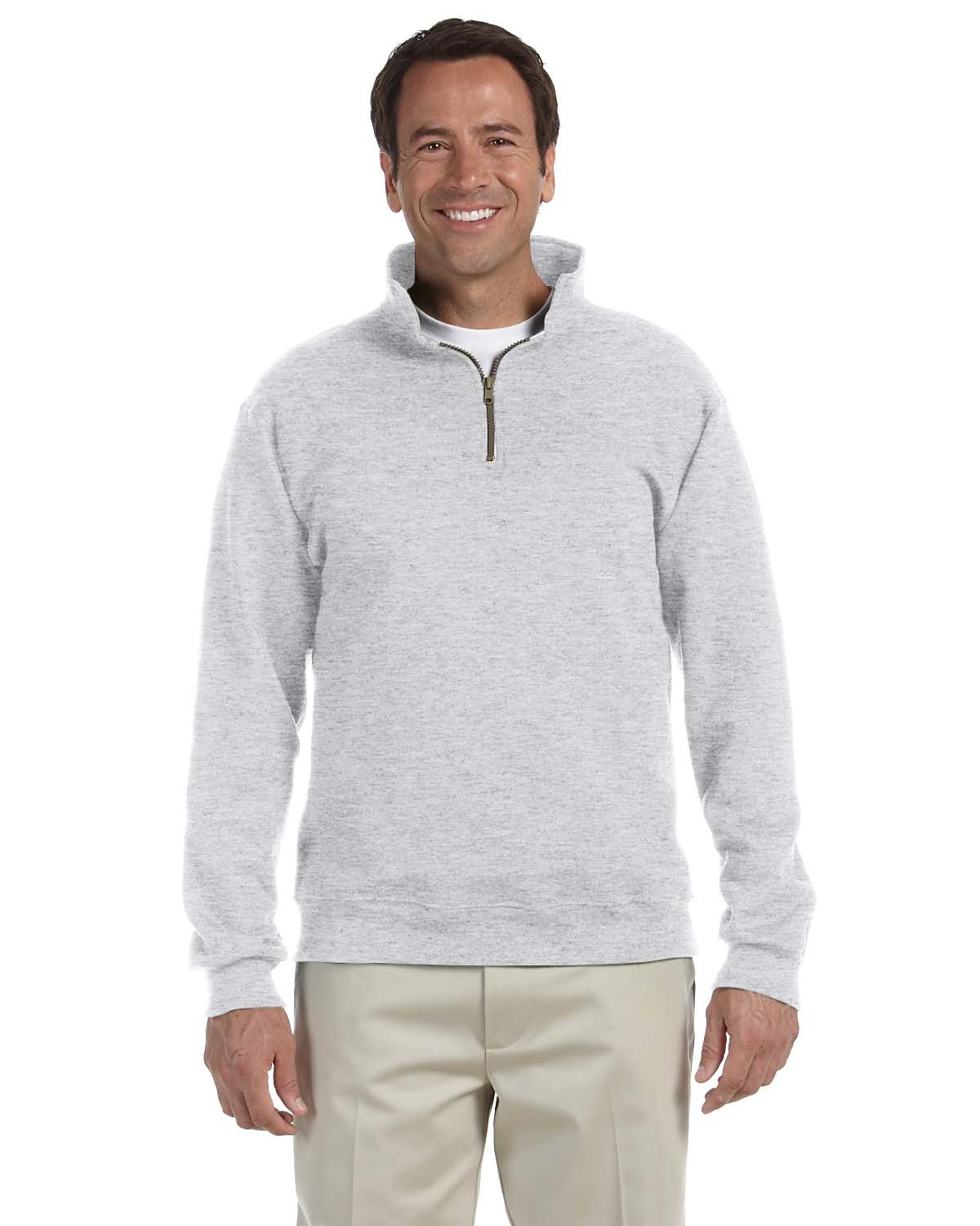 4528 Jerzees Adult Super Sweats NuBlend Fleece Quarter-Zip Pullover