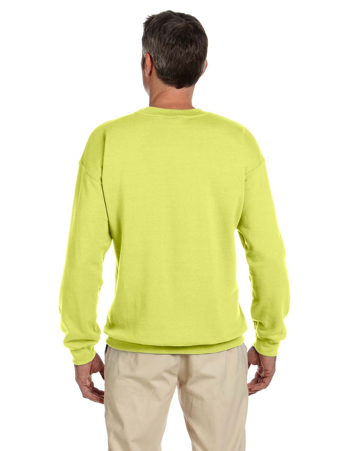 4662 Jerzees Adult Super Sweats NuBlend Fleece Crew - Back Image