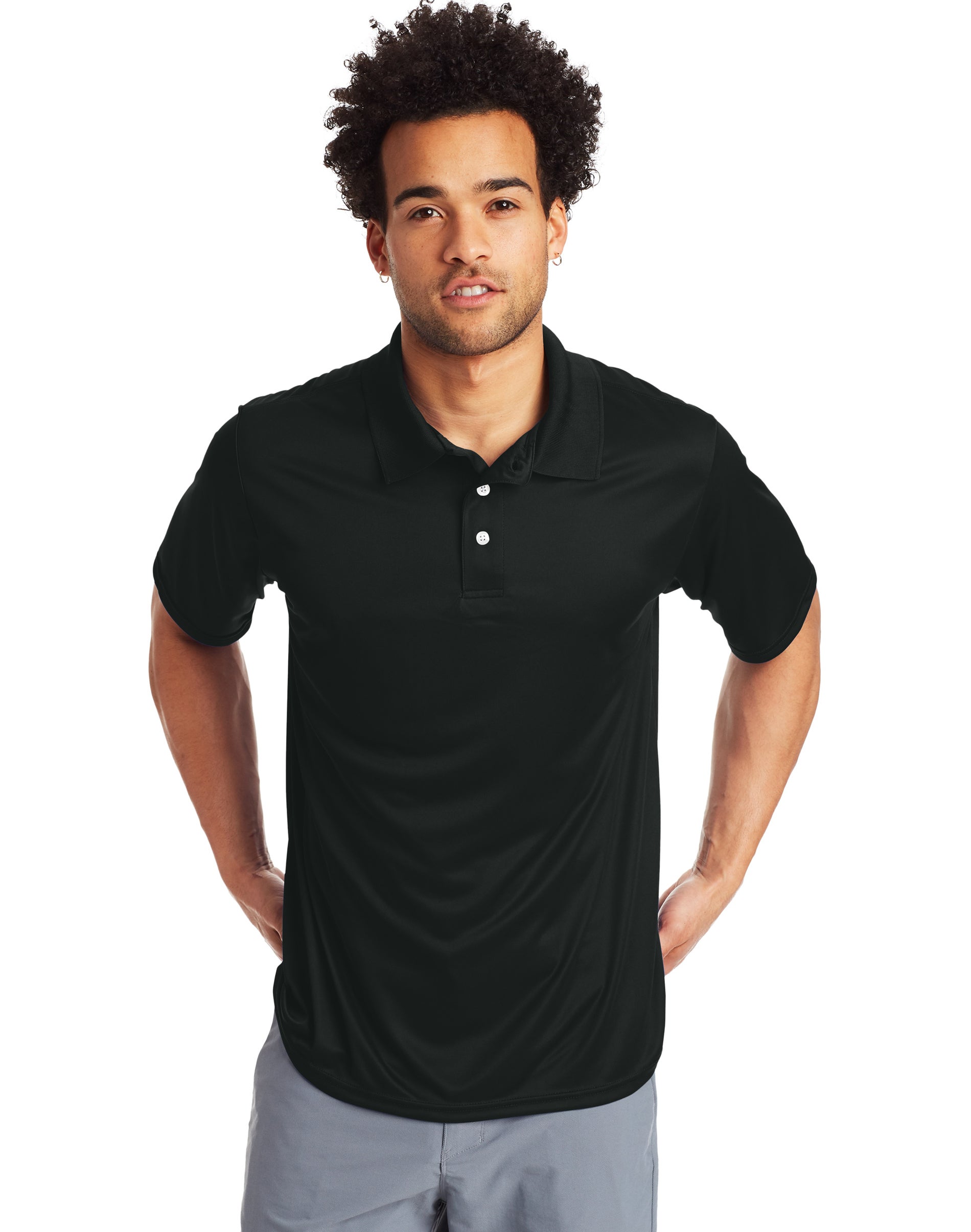 4800 Hanes Mens 4 oz. Cool Dri with Fresh IQ Polo 4800 Hanes Mens 4 oz. Cool Dri with Fresh IQ Polo